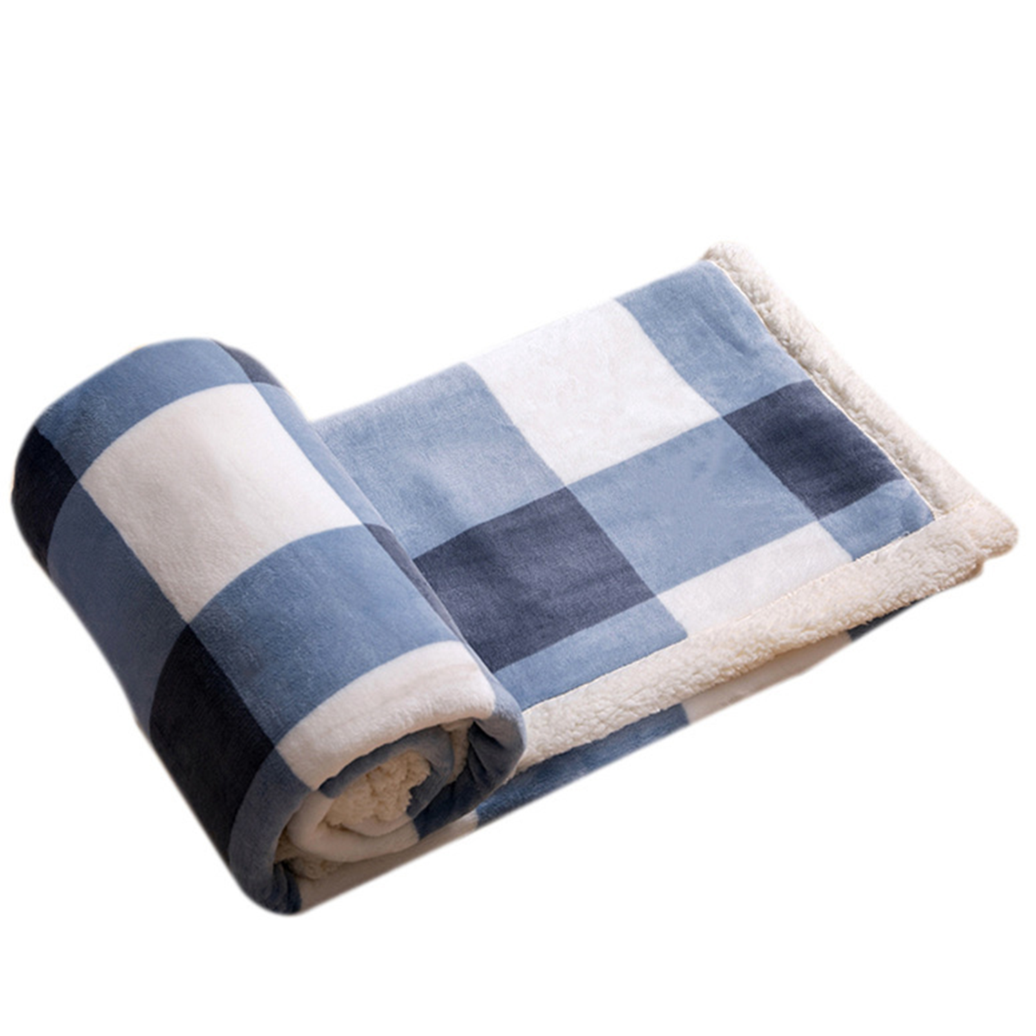 Sherpa Fleece Fuzzy Throw Blanket 6