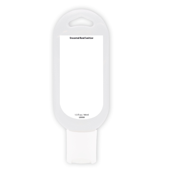 60% Hand Sanitizer Gel Tottle 1.5 fl oz without Carabiner 4