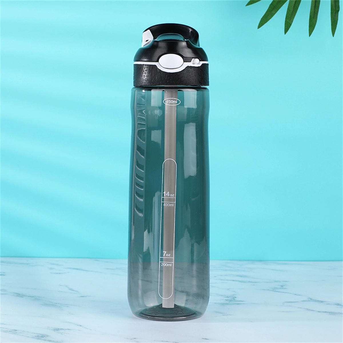 Water Bottle with Straw 27 oz 5