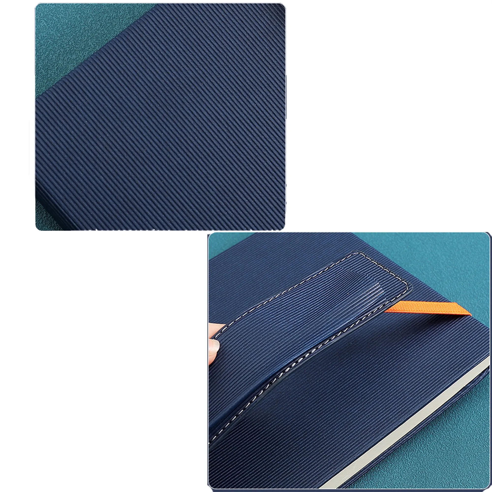 Leather Notebook With Pen Holder 10