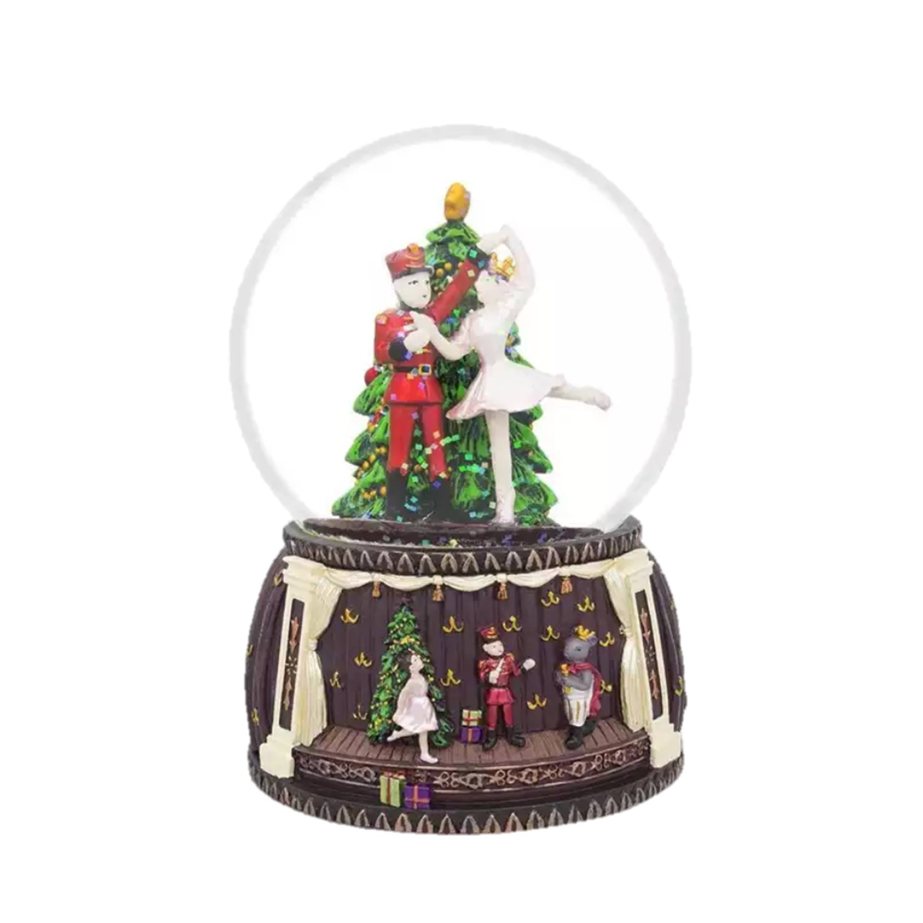 Custom Christmas Musical Resin Snow Globe 2