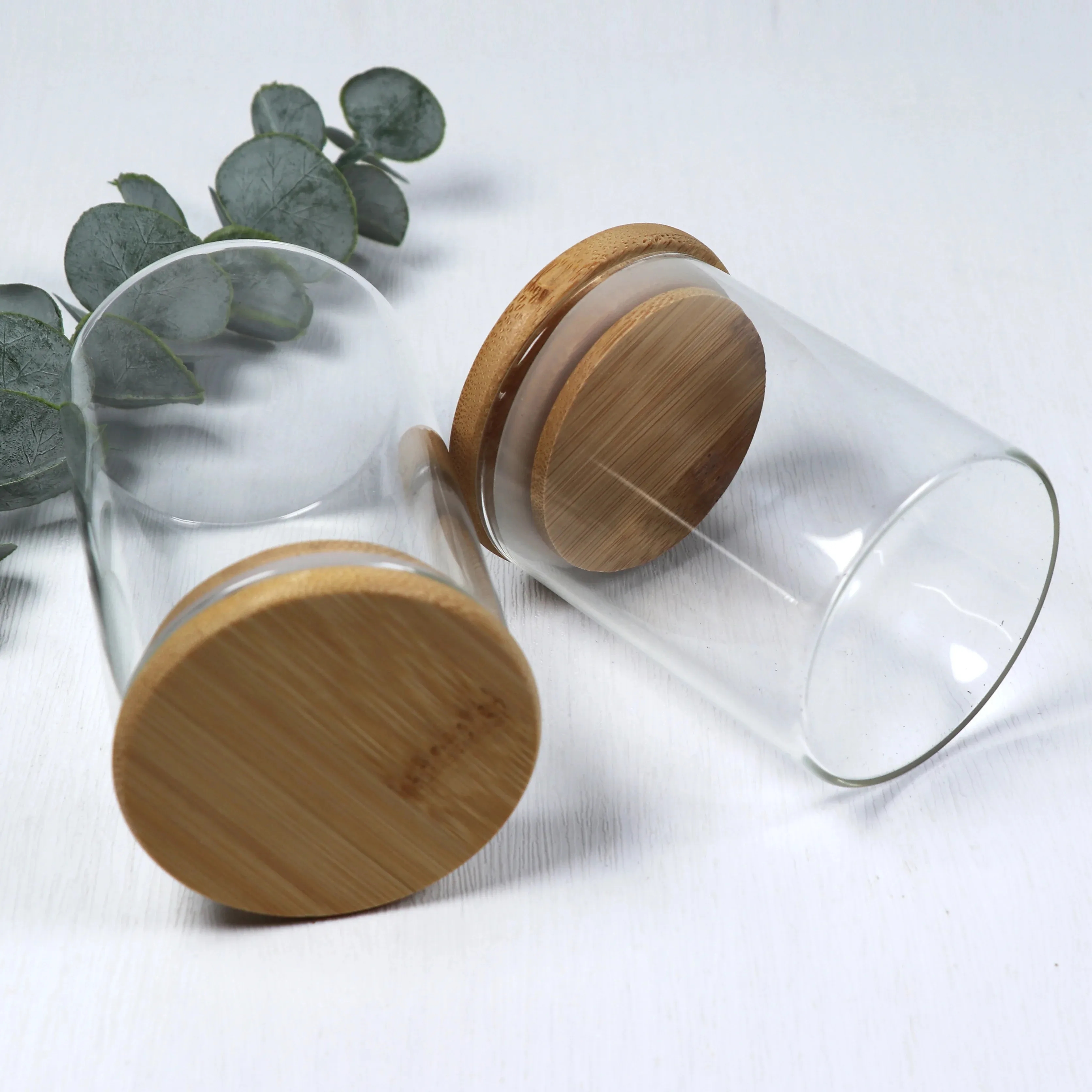 Custom Jar with Bamboo Lid 7