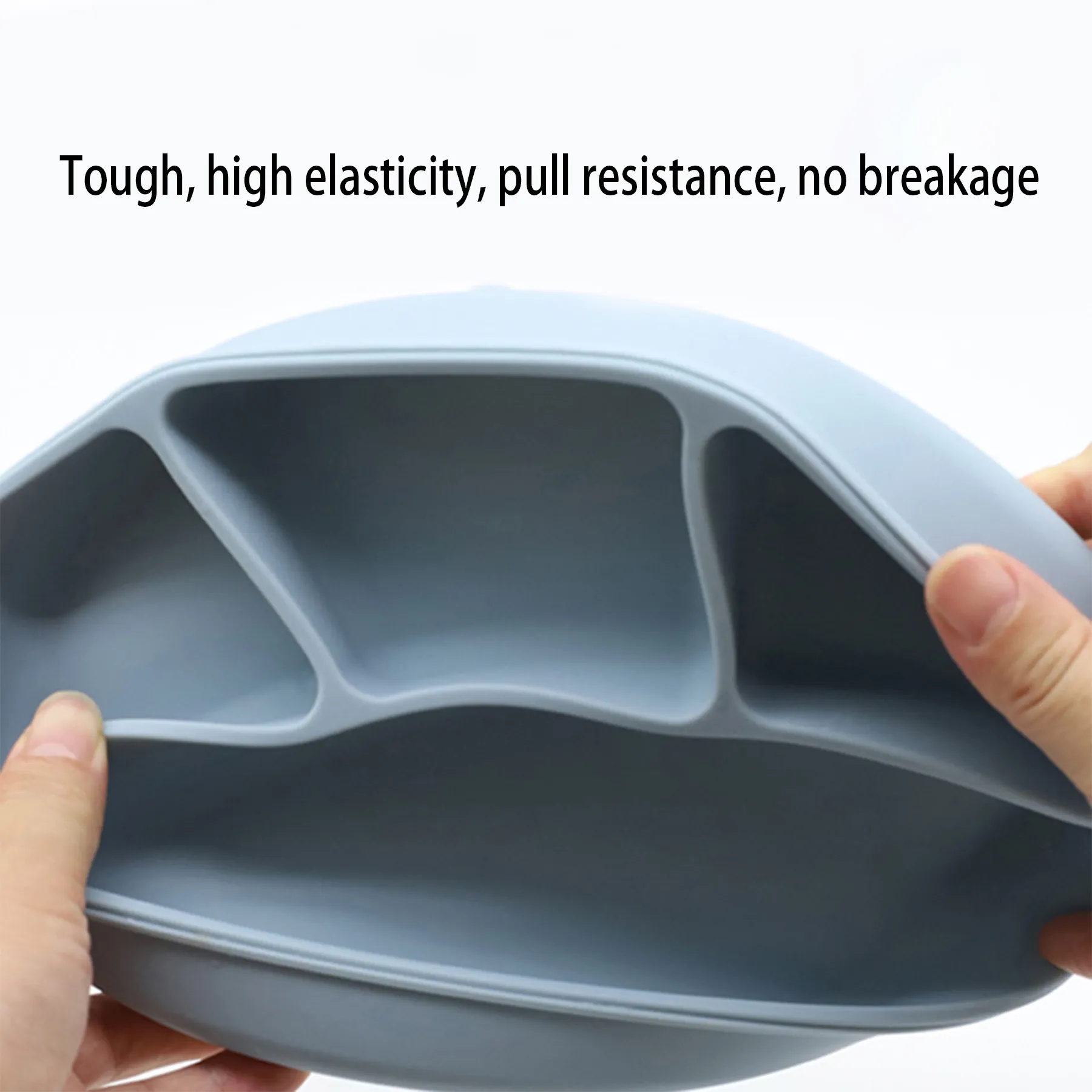 Silicone Four-Quarter Tray Baby SiliconeCutlery 7