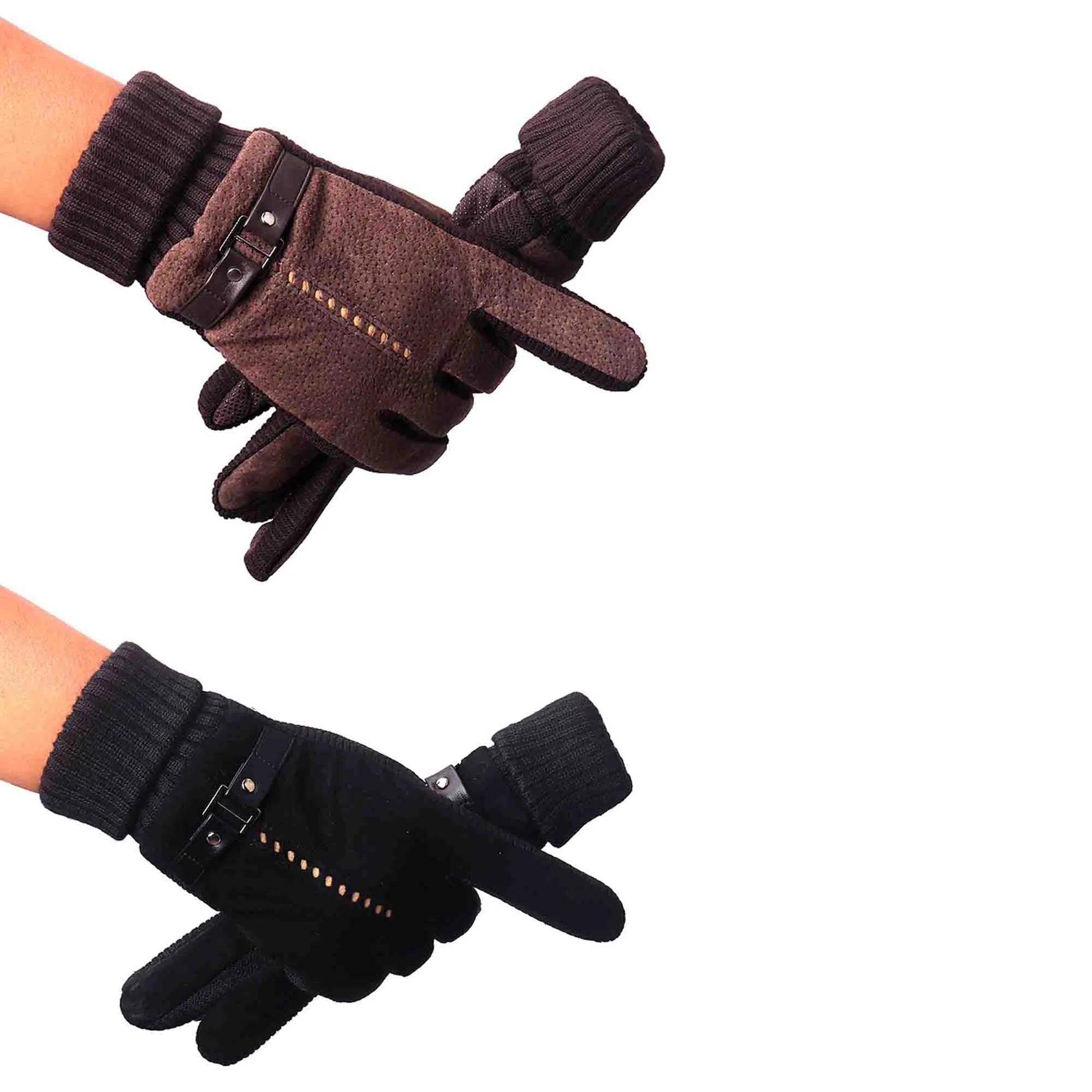 Winter Windproof Thermal Touch Screen Cycling Gloves 8
