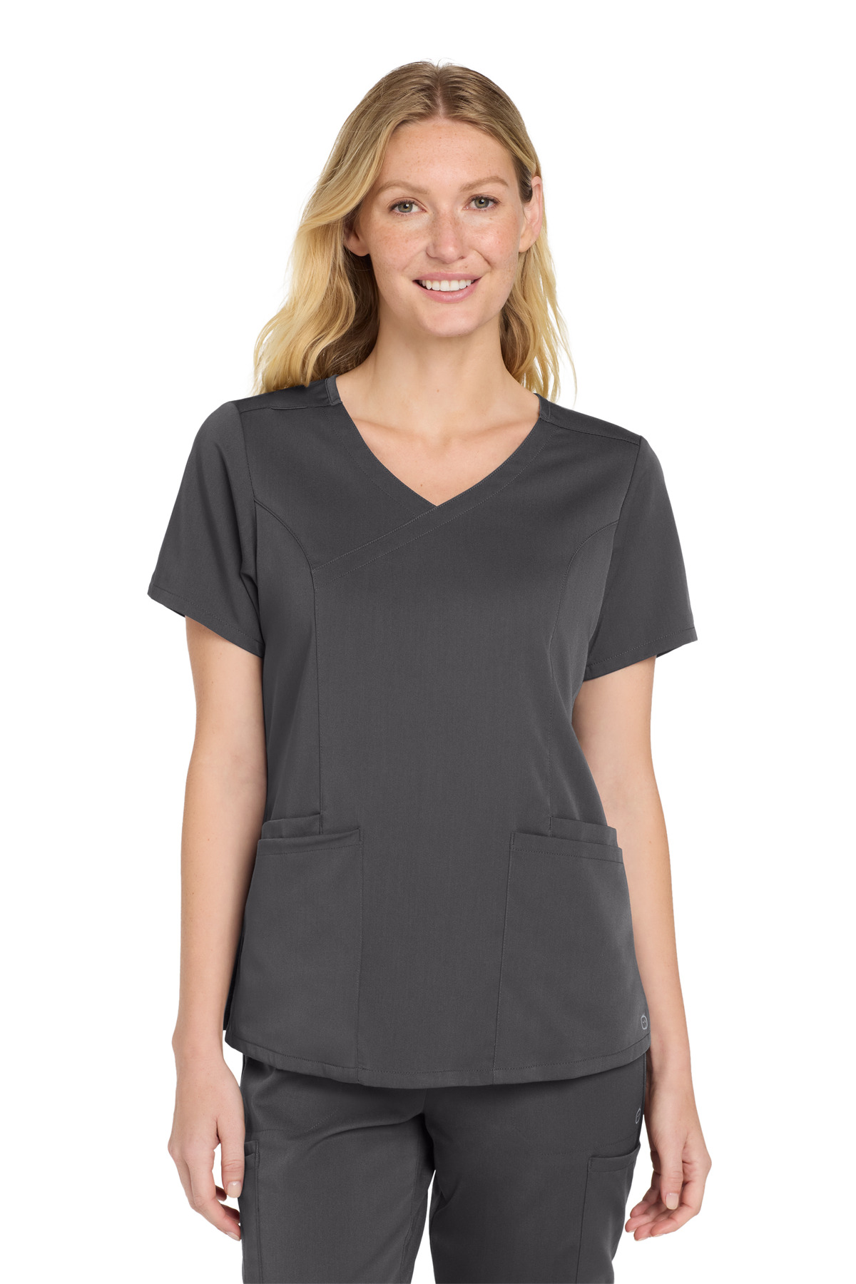 Wink® Women's Premiere Flex Mock Wrap Top 19