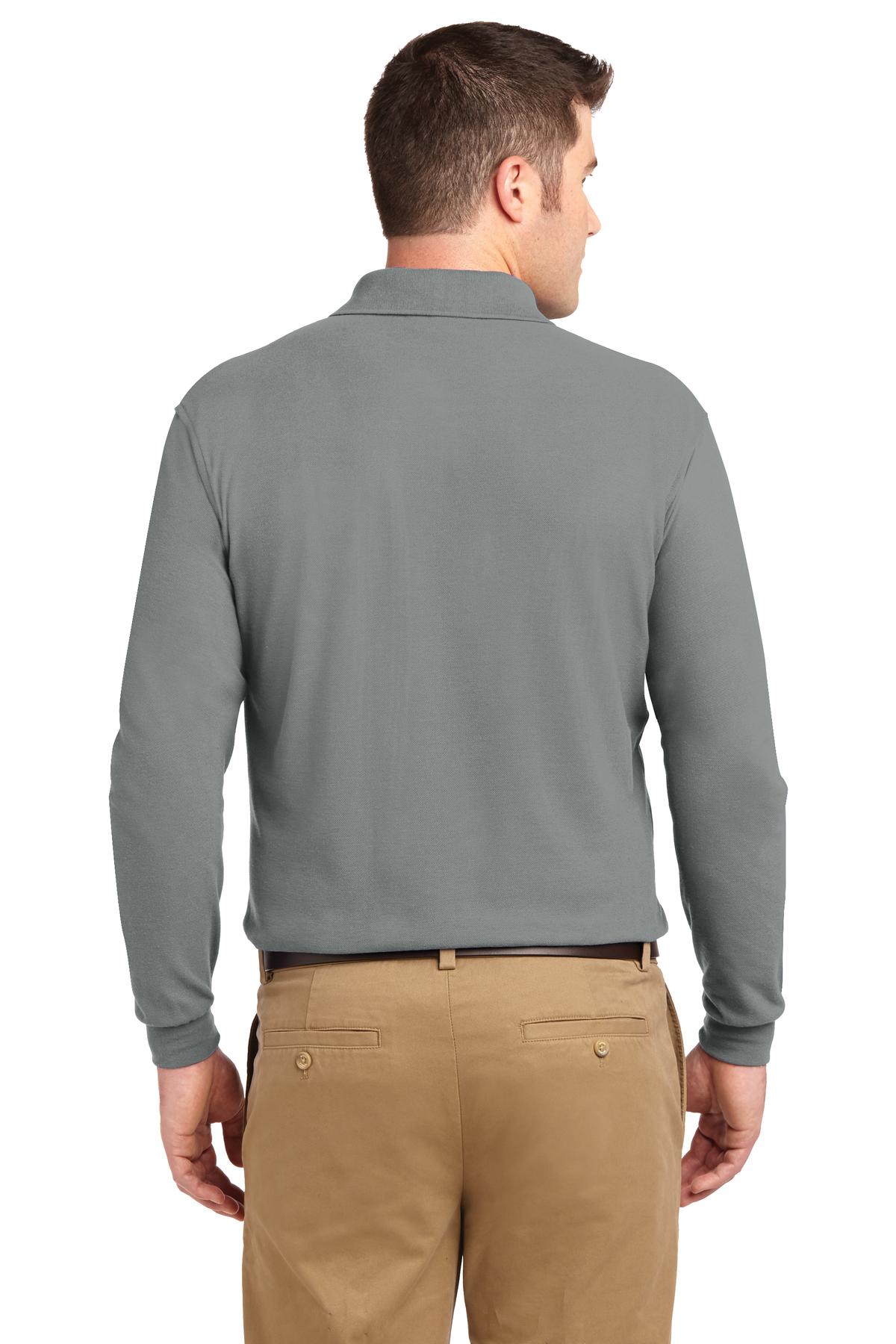 Port Authority Tall Silk Touch Long Sleeve Polo. TLK500LS 32