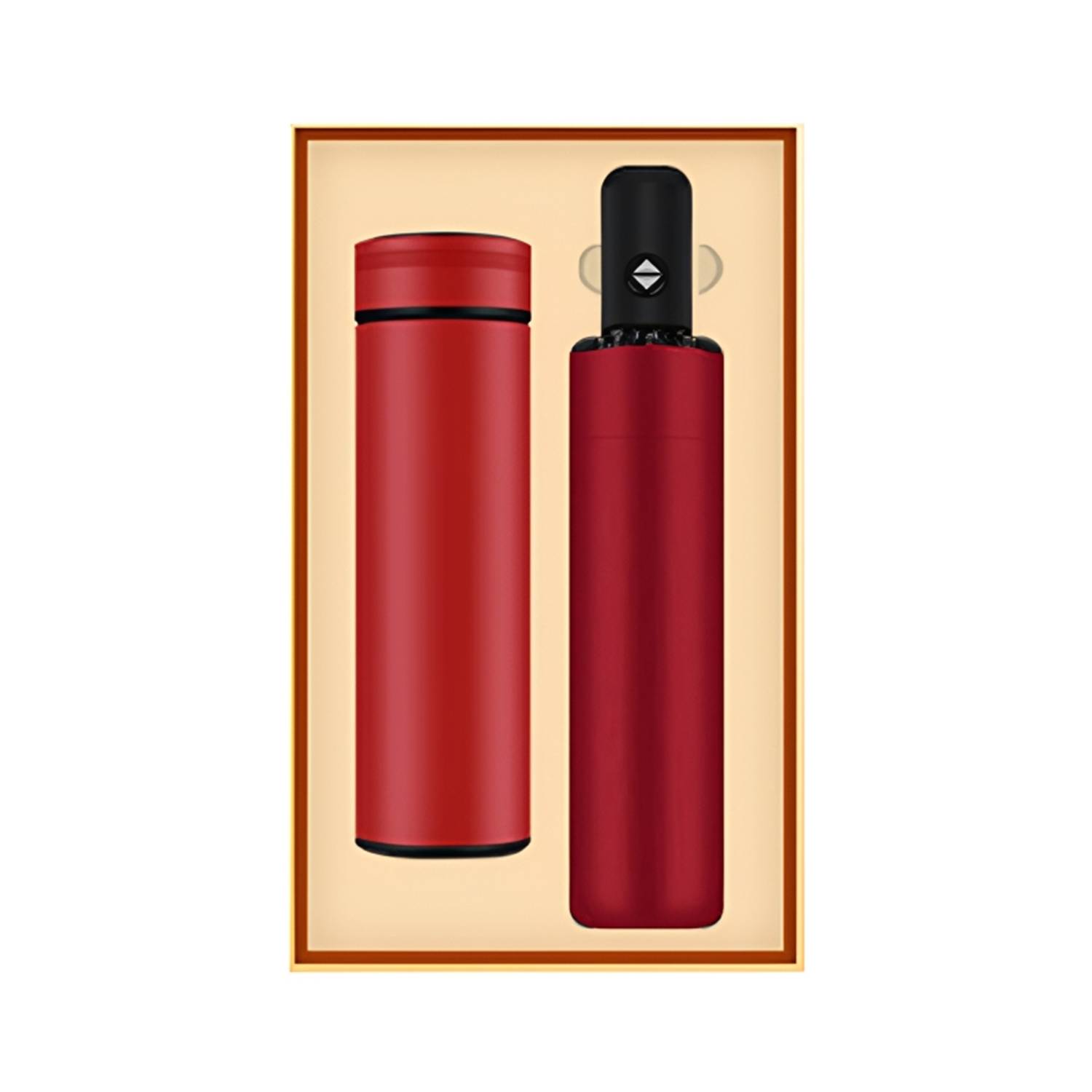 2-in-1 High Quality Umbrella and Thermos Business Gift Set 4