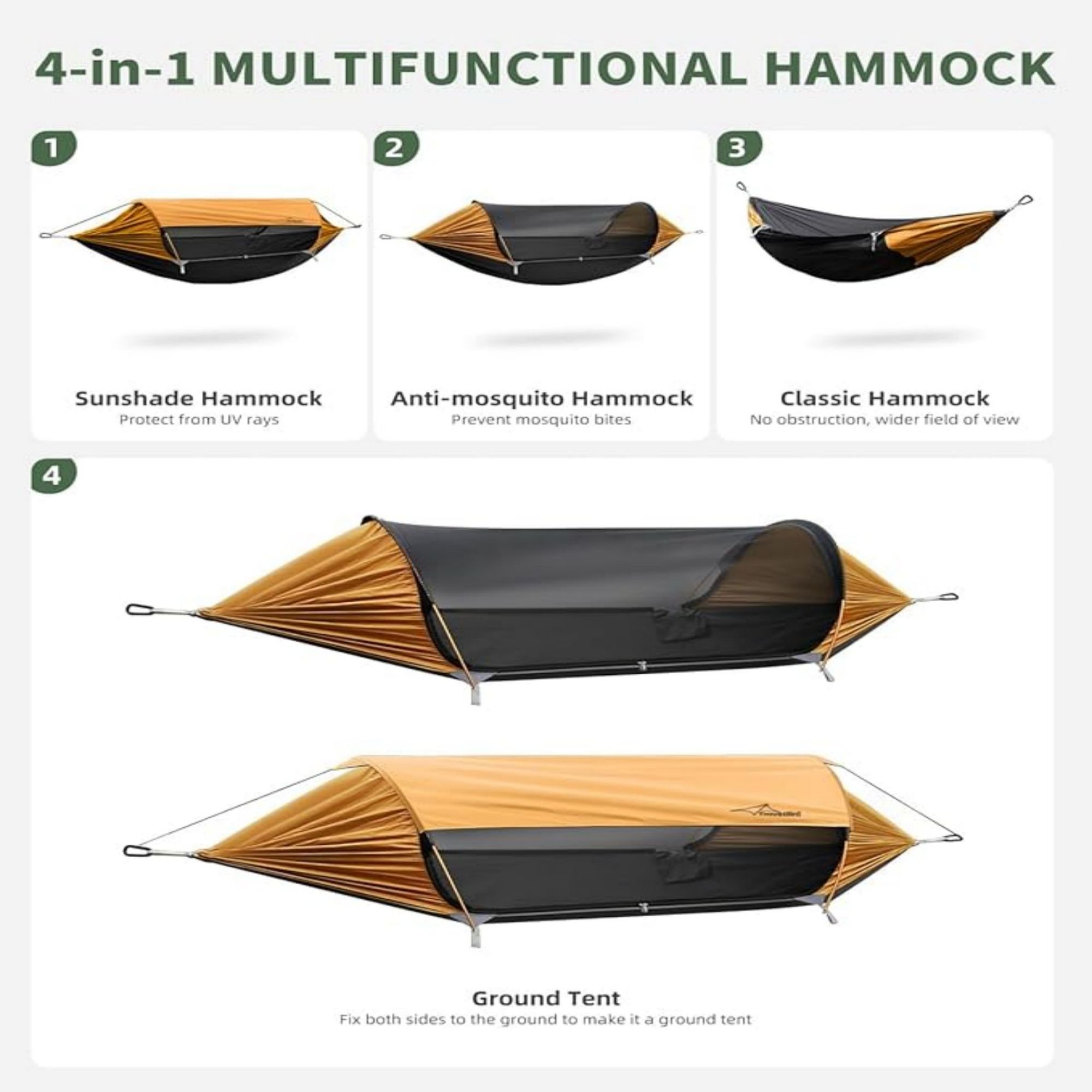 Camping Hammock Tent With Mosquito Net, custom sports ball with logo imprint 3