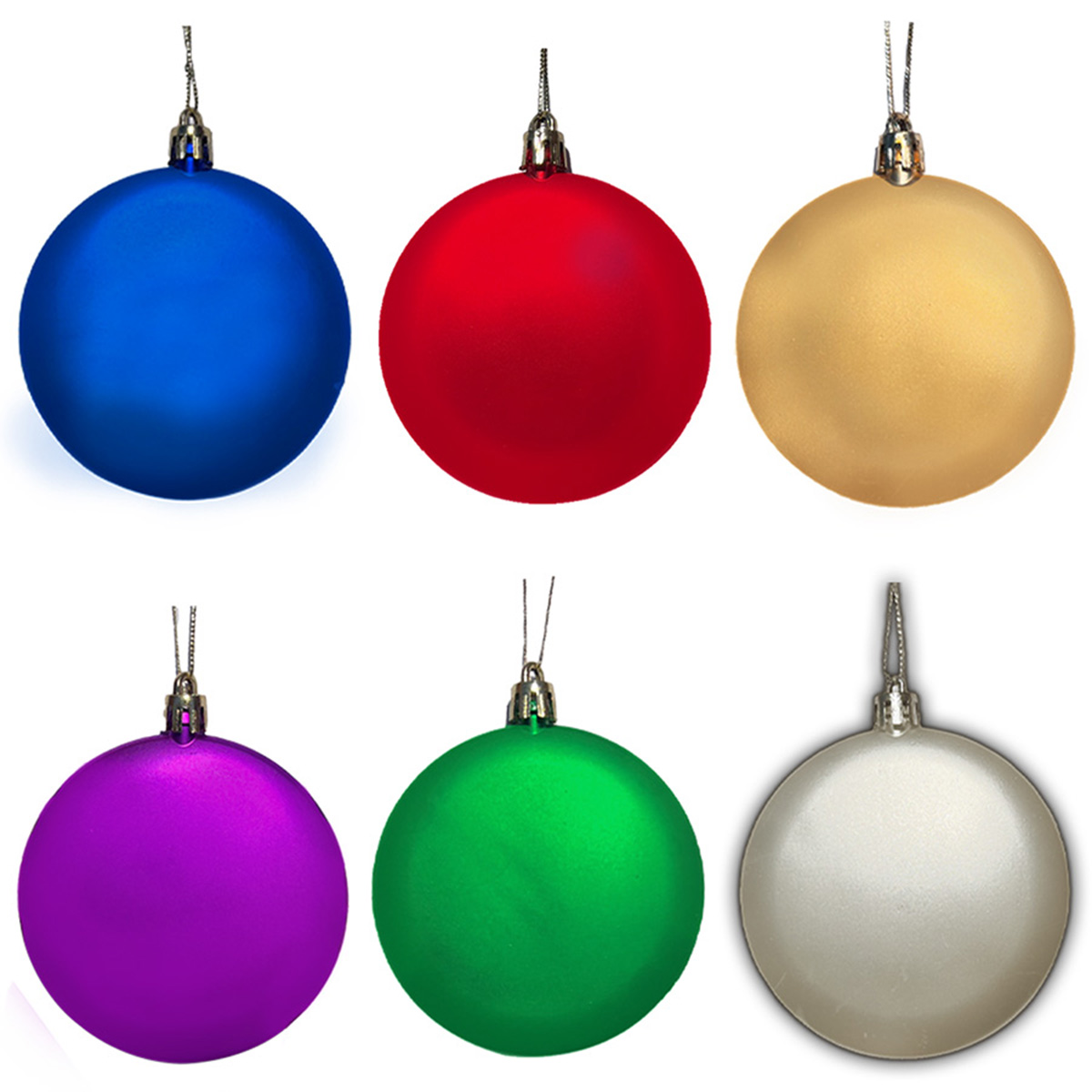 3" Festive Christmas Ornaments, Round 6