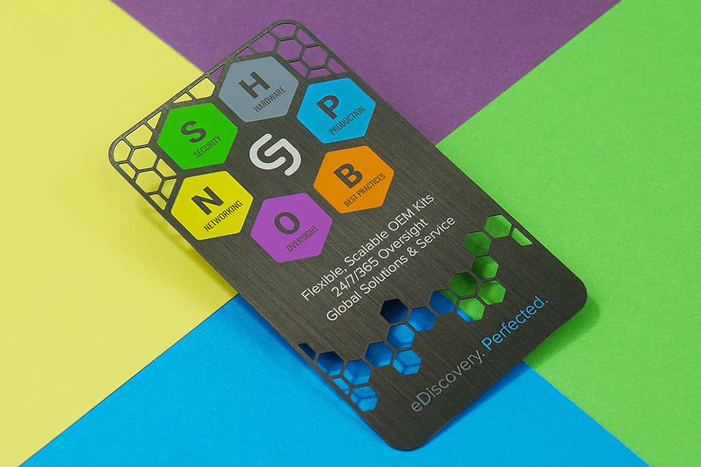Gunmetal Business Cards 5
