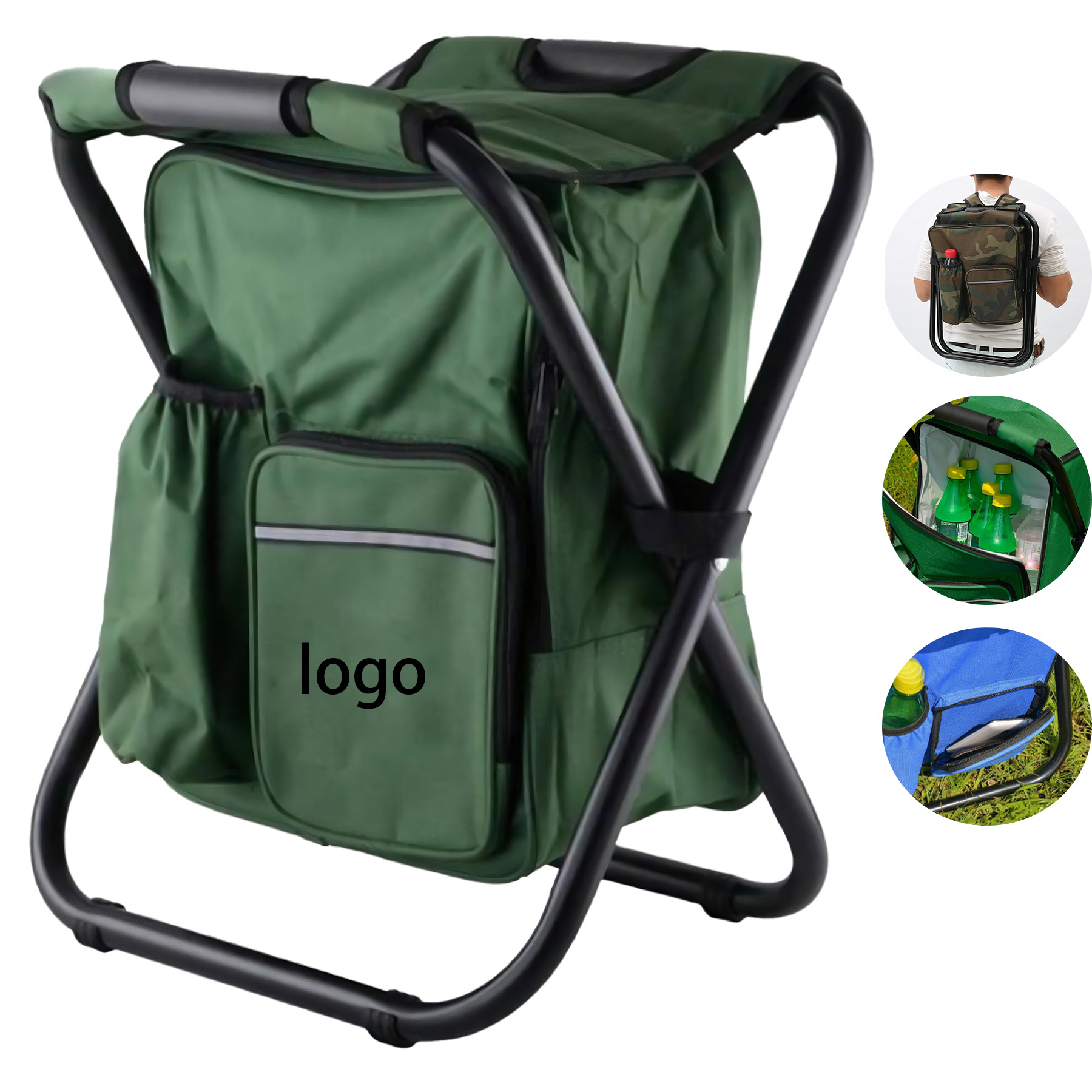 Camping Backpack Stool 4