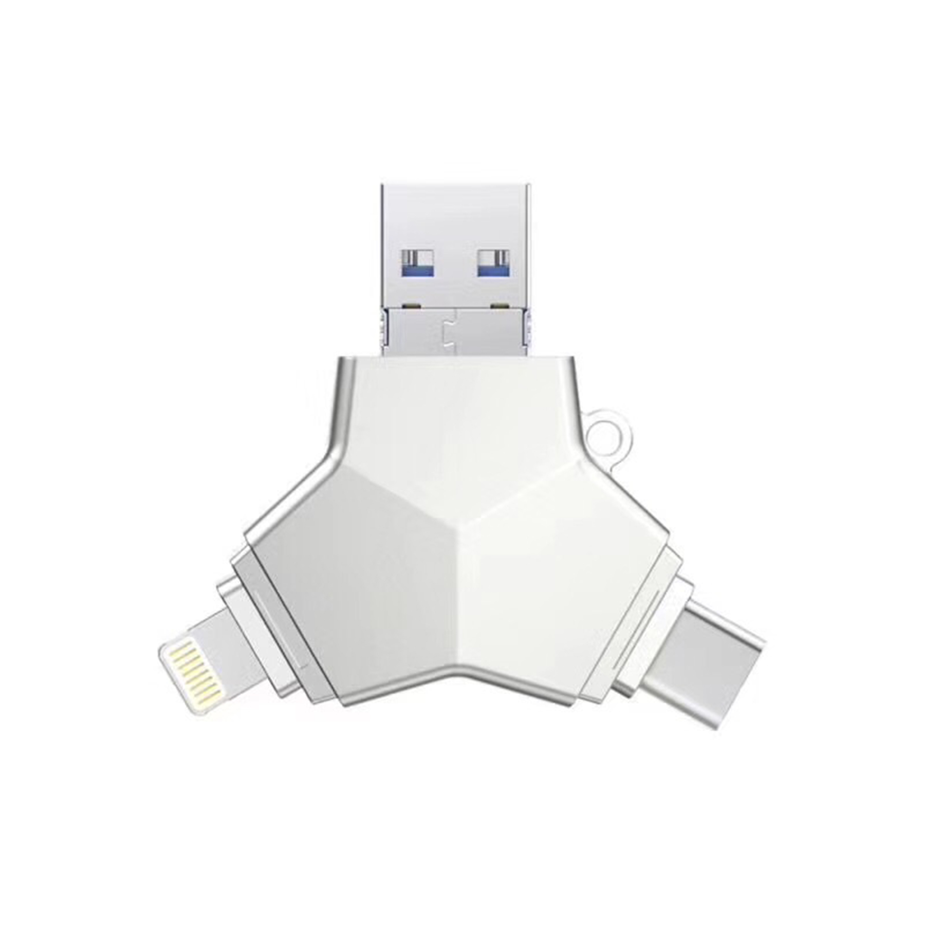 4 in 1 Flash Drive with USB Adapter 2