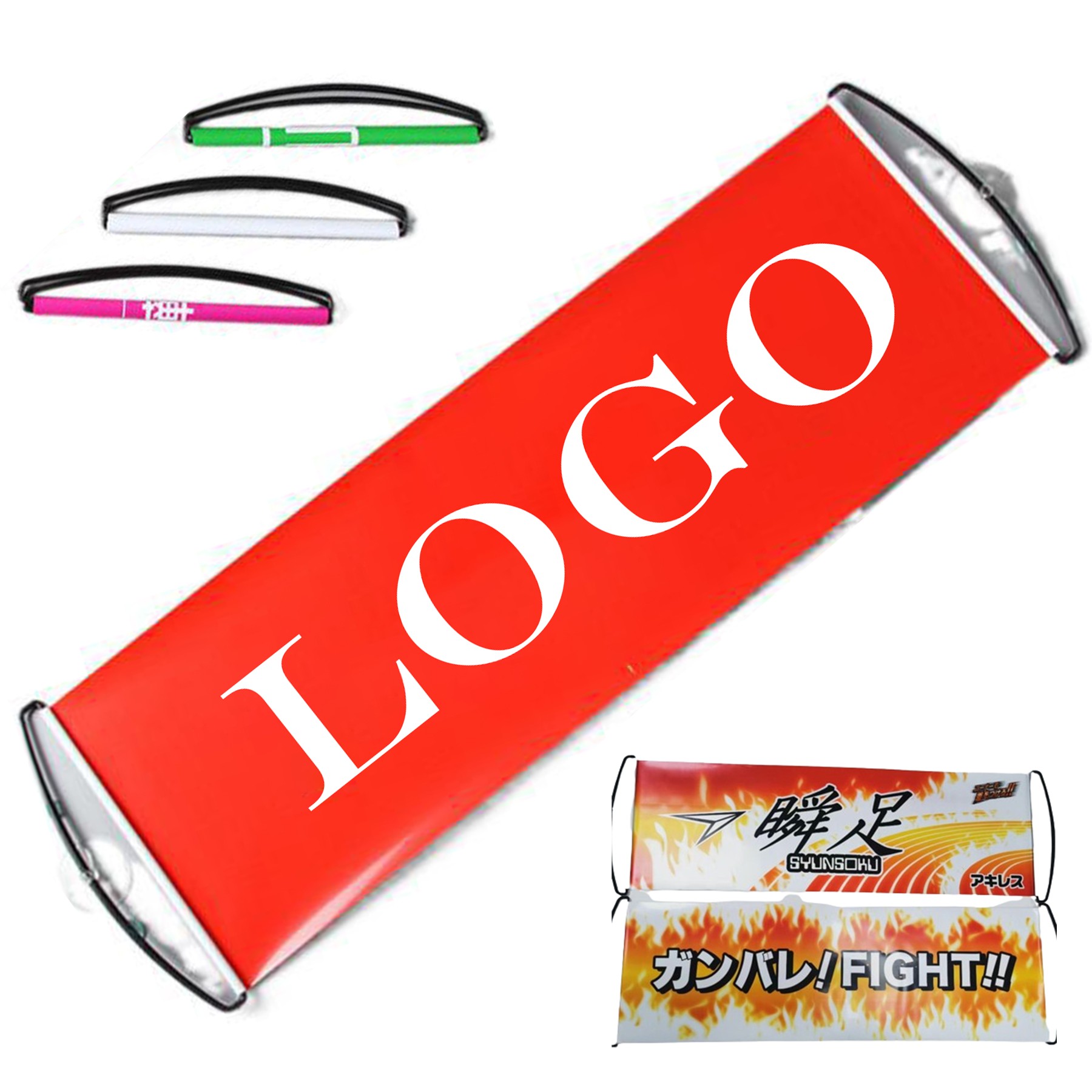 Manual Pull Bar Banner