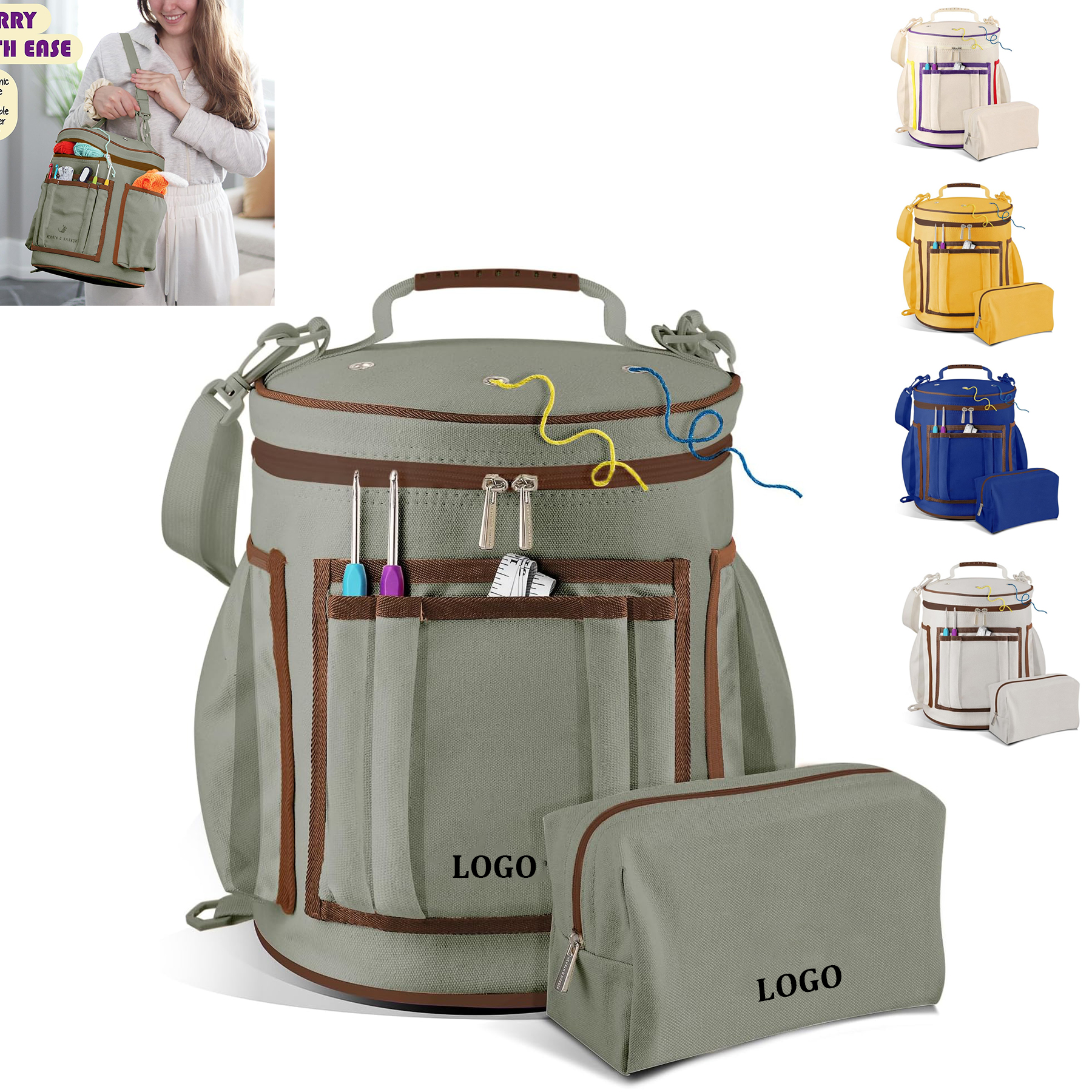 Durable Knitting Bag 3
