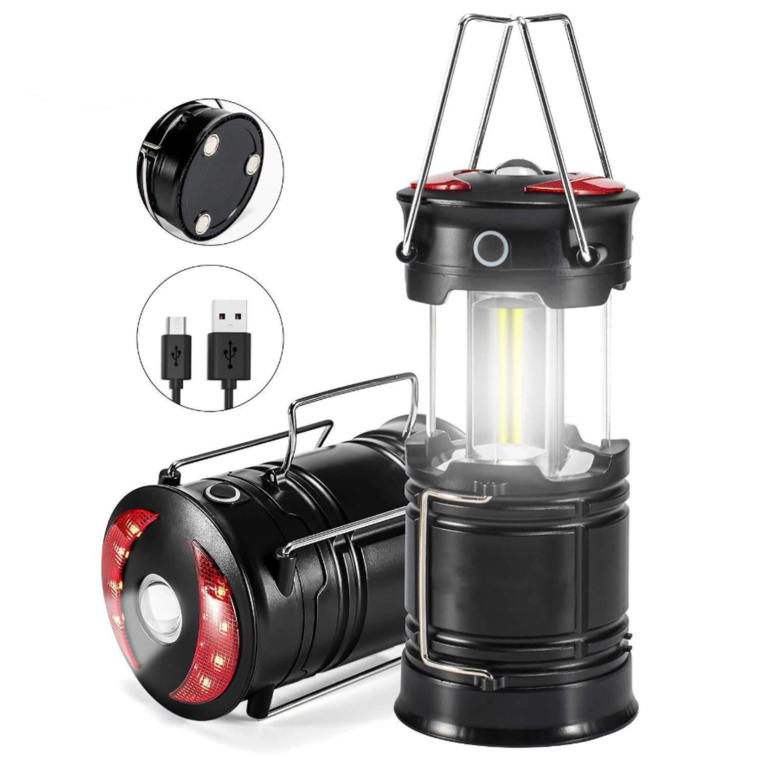 Rechargeable Camping Lantern Flashlight 7