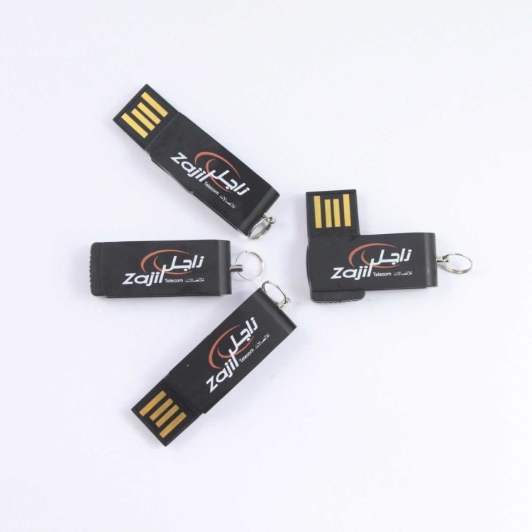 4gb Mini USB Flash Drivers With Two Color Screen Imprinted 1