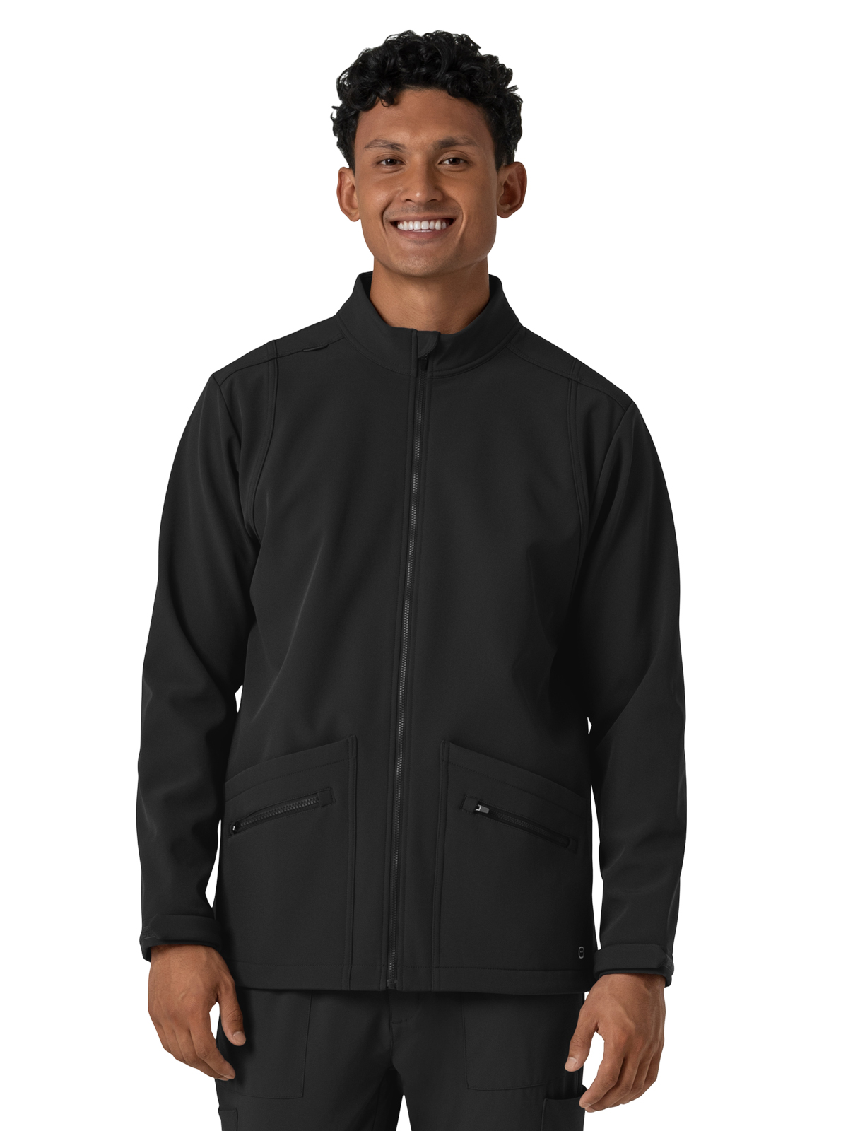 Wink- Layers - Men's Four-Pocket Soft Shell Scrub Jacket