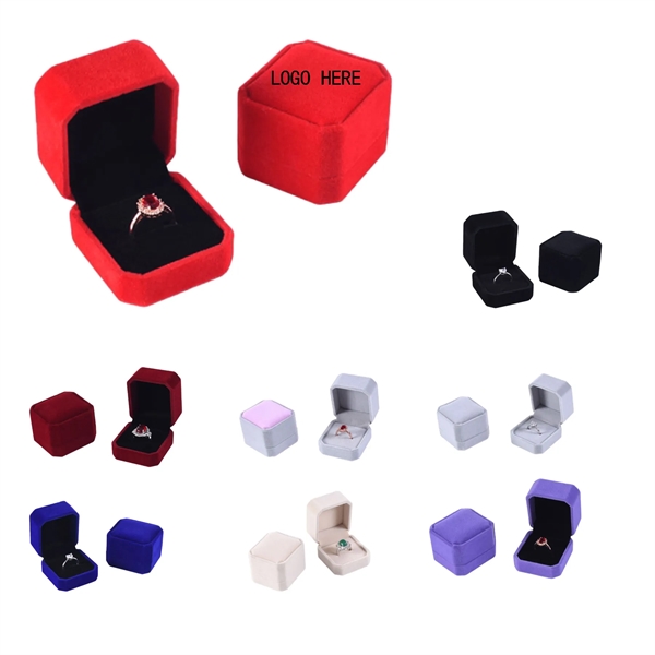 The Velvet Elegant Ring Box