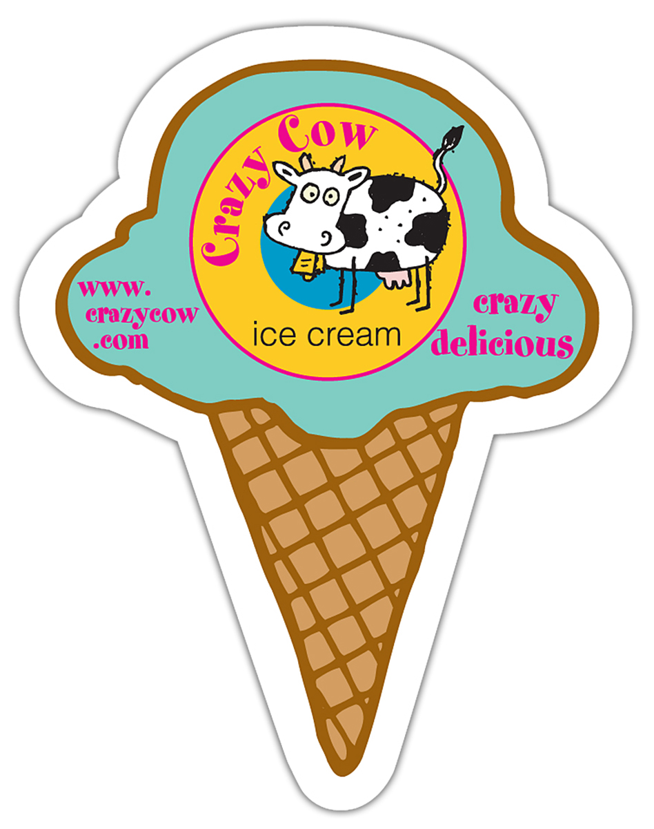 Magnet - Ice Cream Cone Shape (2.25x2.875) - 30 Mil 3