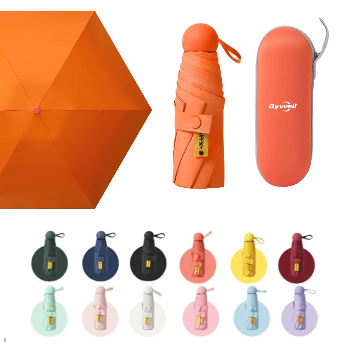 Mini Windproof Sun & Rain Umbrella 2