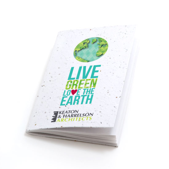 Love the Earth Personalized Plantable Pocket Notebooks 2