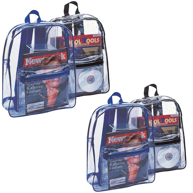 Clear PVC Backpack 1