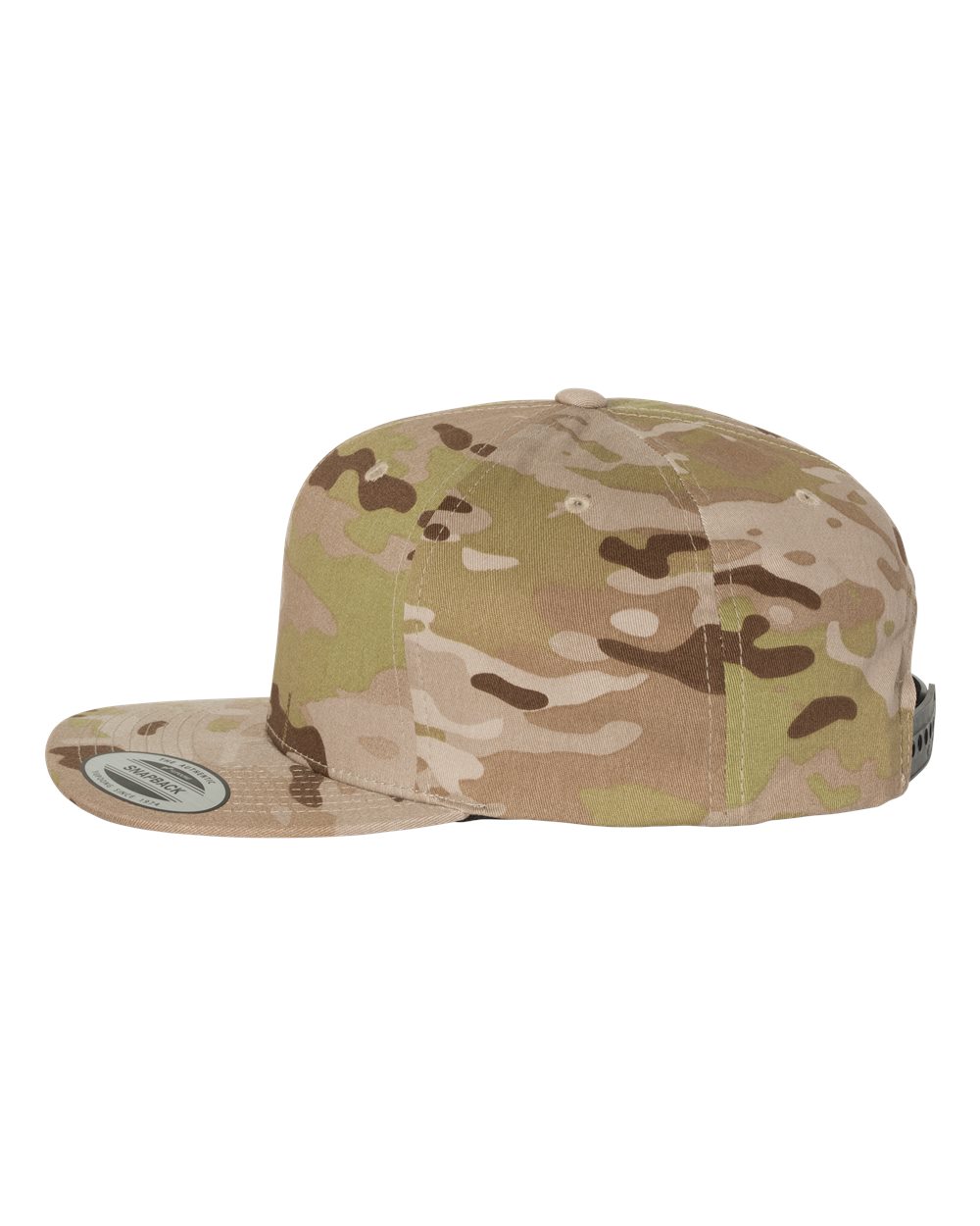 Premium Flat Bill Snapback Cap - 6089M 2