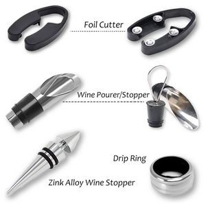 Premium Elegant Wine Kit Set With 5 Essential Tools 2