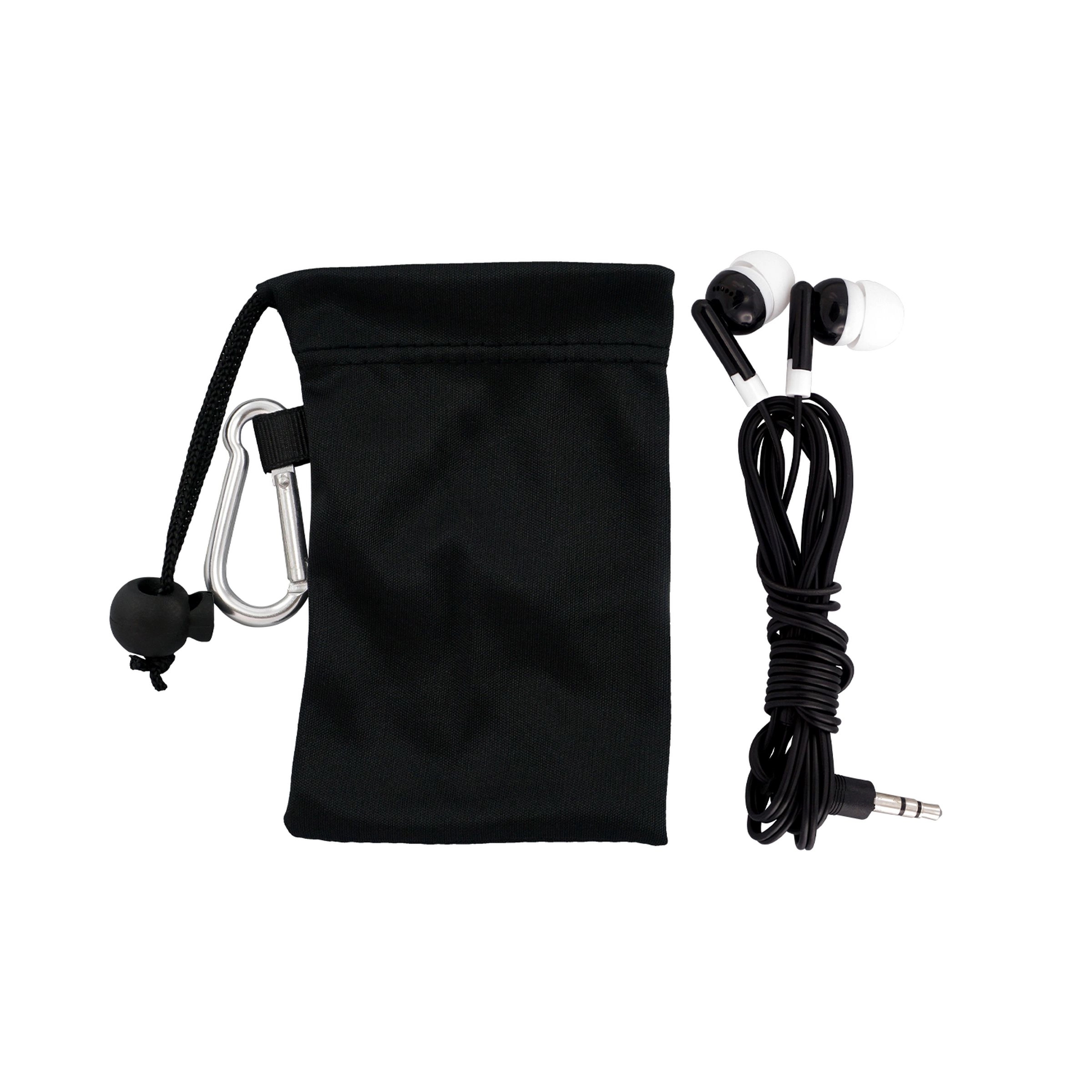 Microfiber Colorful Ear Bud Pouch 16