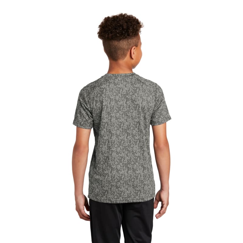 Sport-Tek Youth Digi Camo Tee. 14