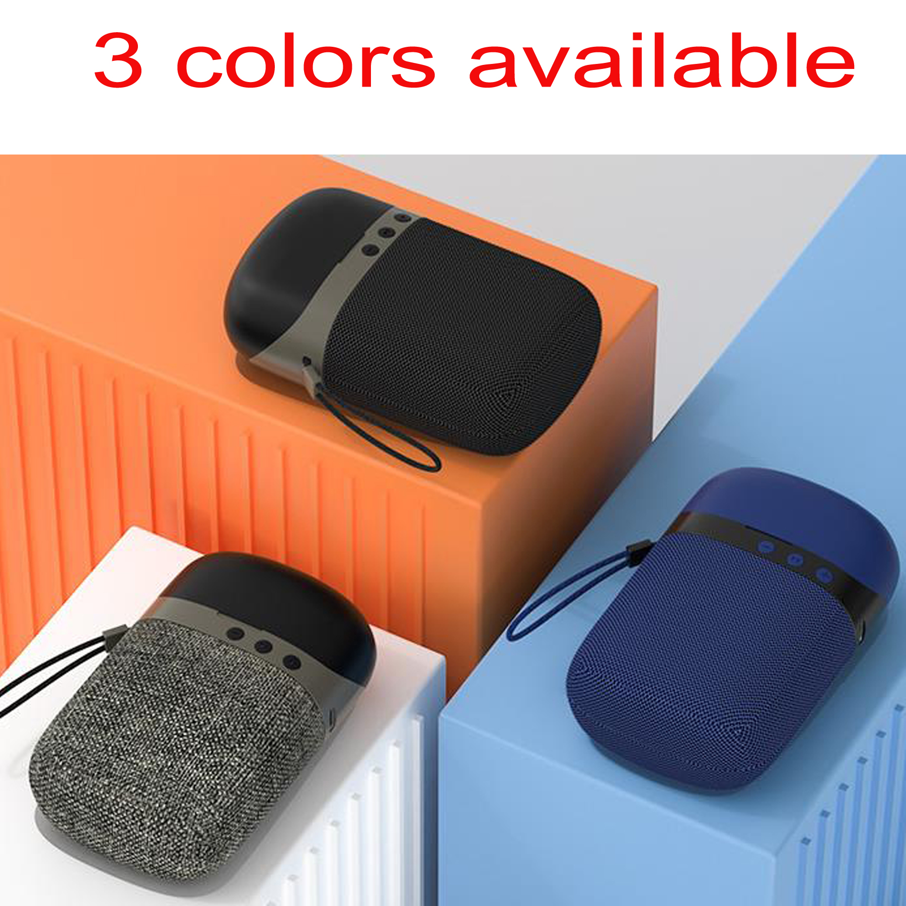 2" 1 Wireless Speaker and Earbuds with 360 Degree Surround Sound 5