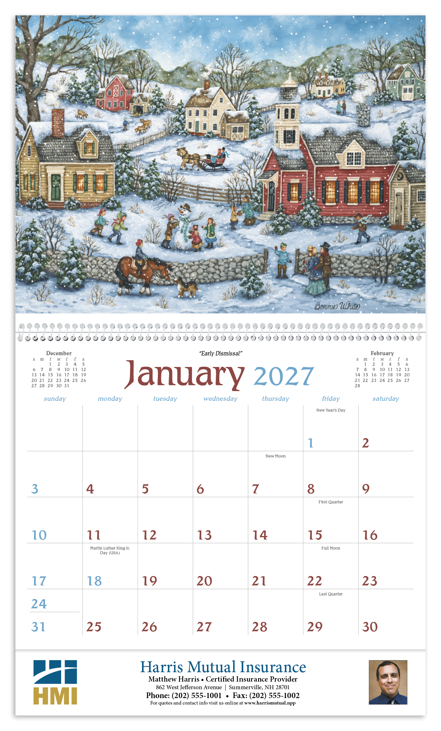 Triumph® Calendars Folk Art Calendar 26