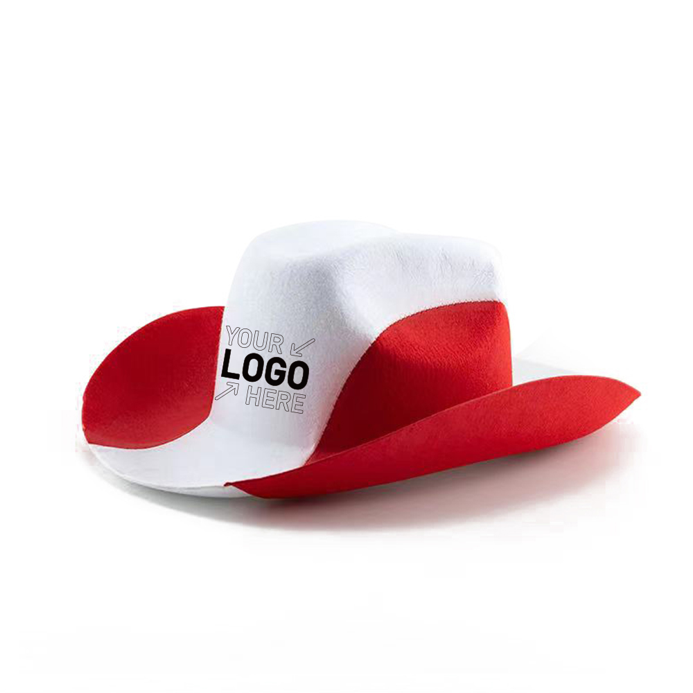 Qatar World Cup National Flag Football Fans Customized Cowboy Hat 10