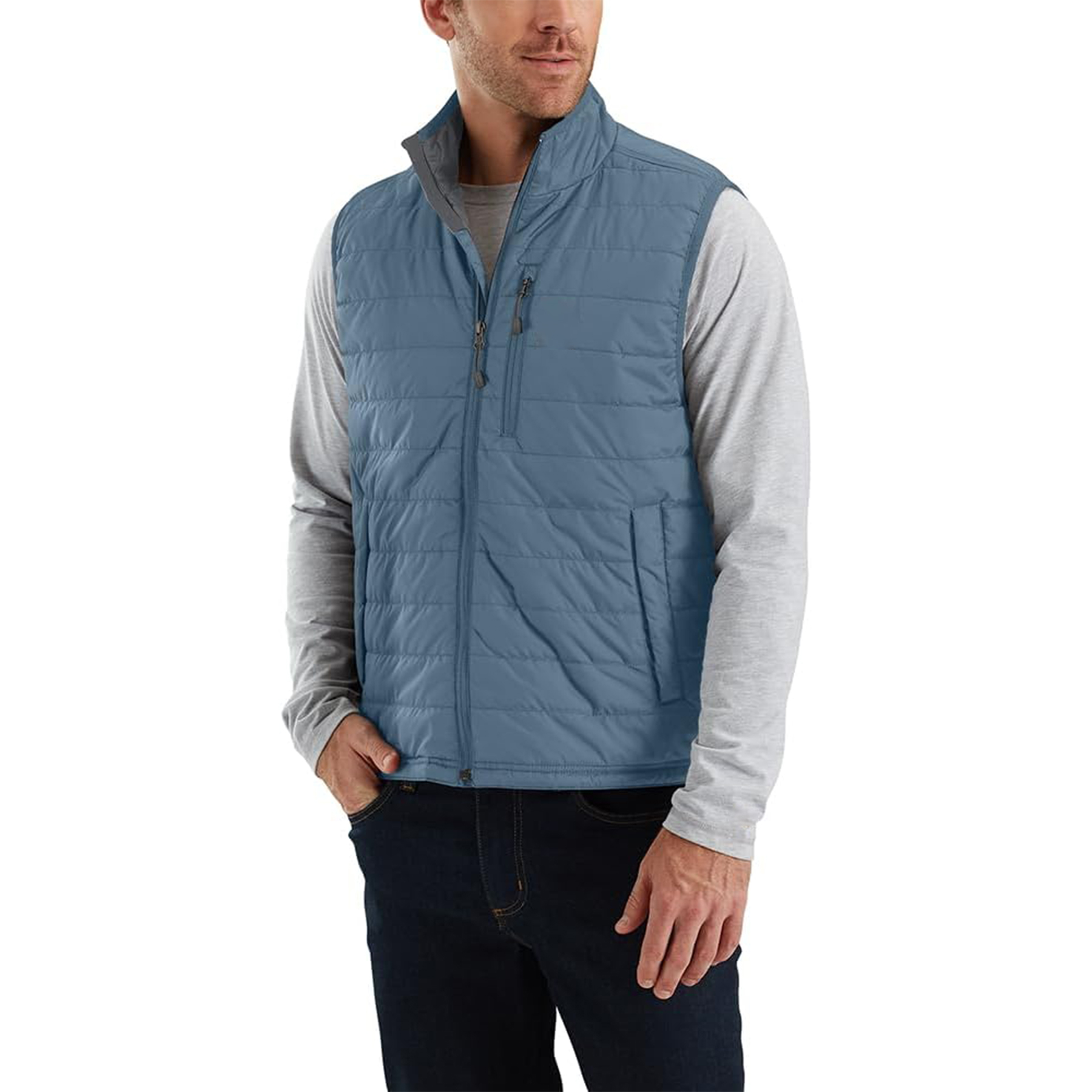 Relaxed Fit Lightweight Insulated Vest 6