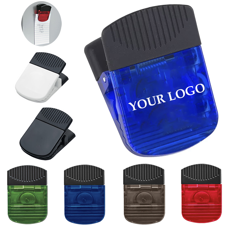 Plastic Refrigerator Magnetic Clips Magnetic Paper Clips 3