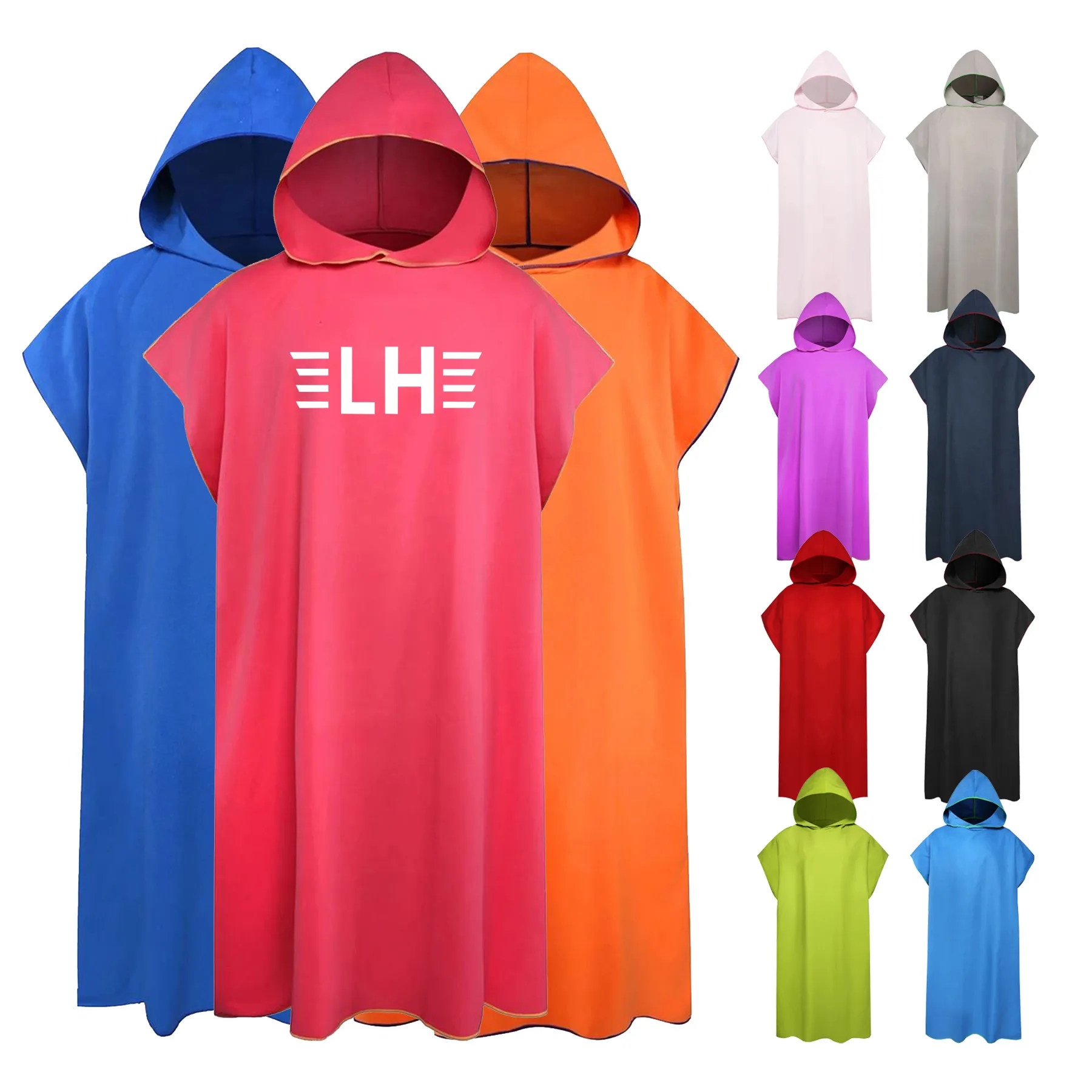 Beach Hooded Robe 11
