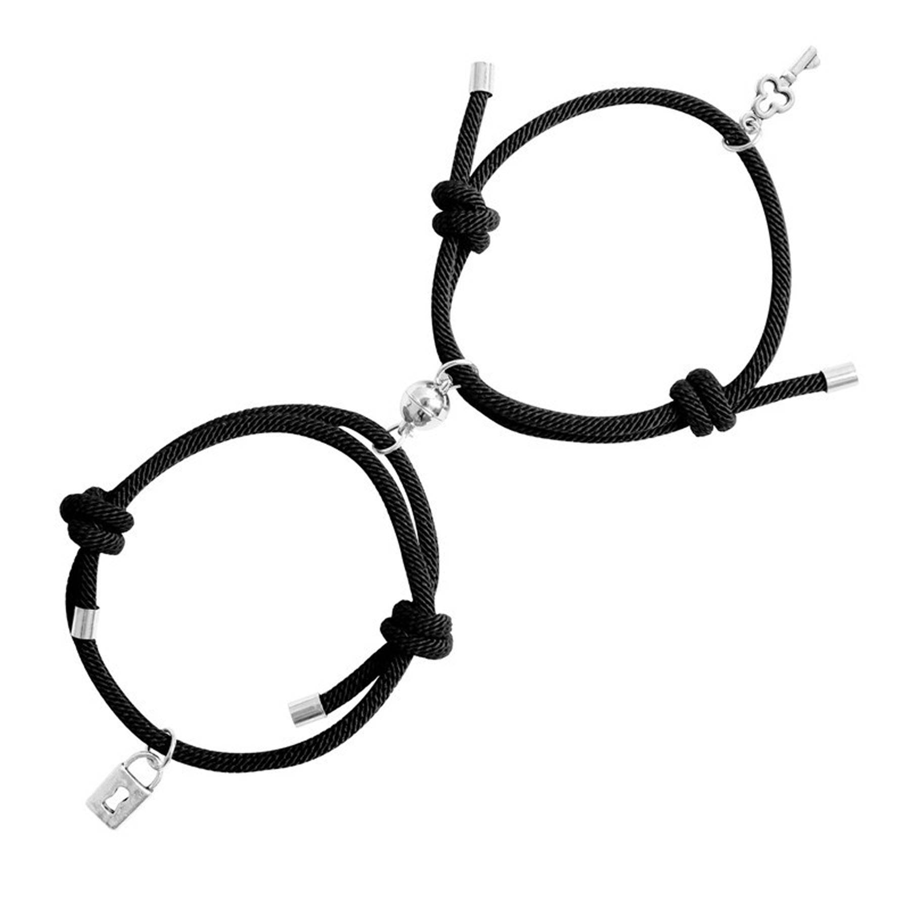 Alloy key lock magnetic bracelet 3