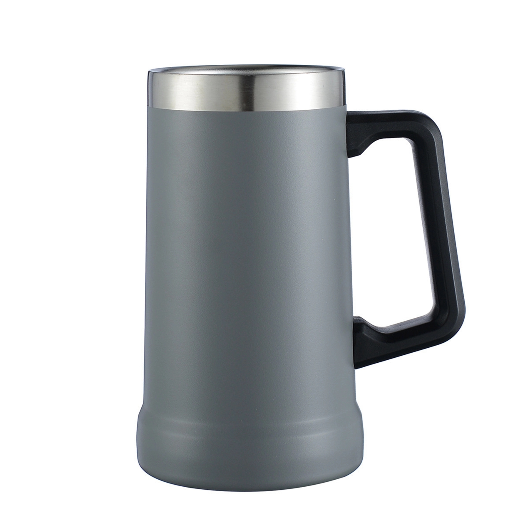 20 Oz Stainless Steel Beer Mug with Handle 5