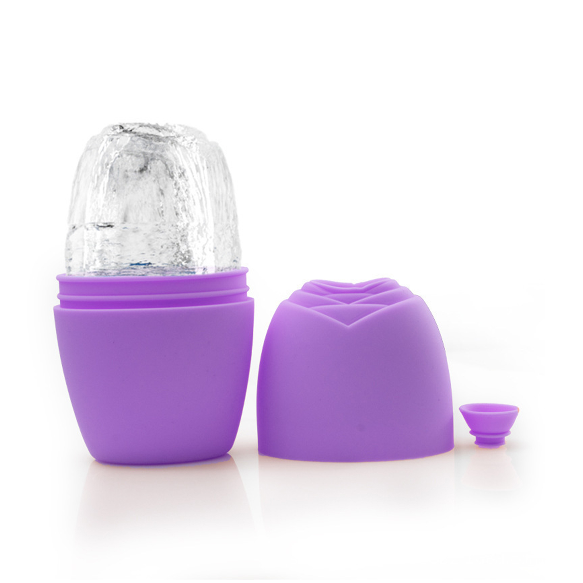 Silicone Facial Ice Mold Roller 4.61" Length X 2.8" Width 12