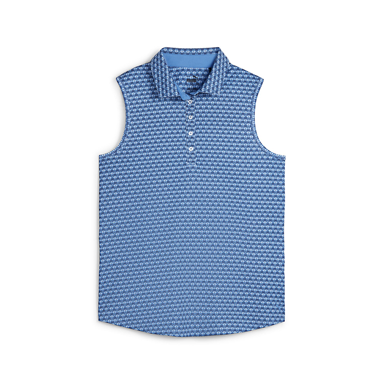 Puma Ladies Mattr Deco Sleeveless Polo 4