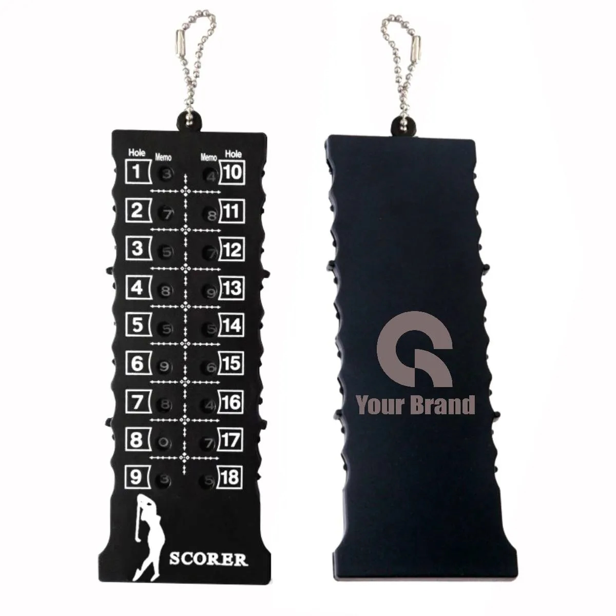 18-Hole Golf Scorecard Shot Counter Accessory 2