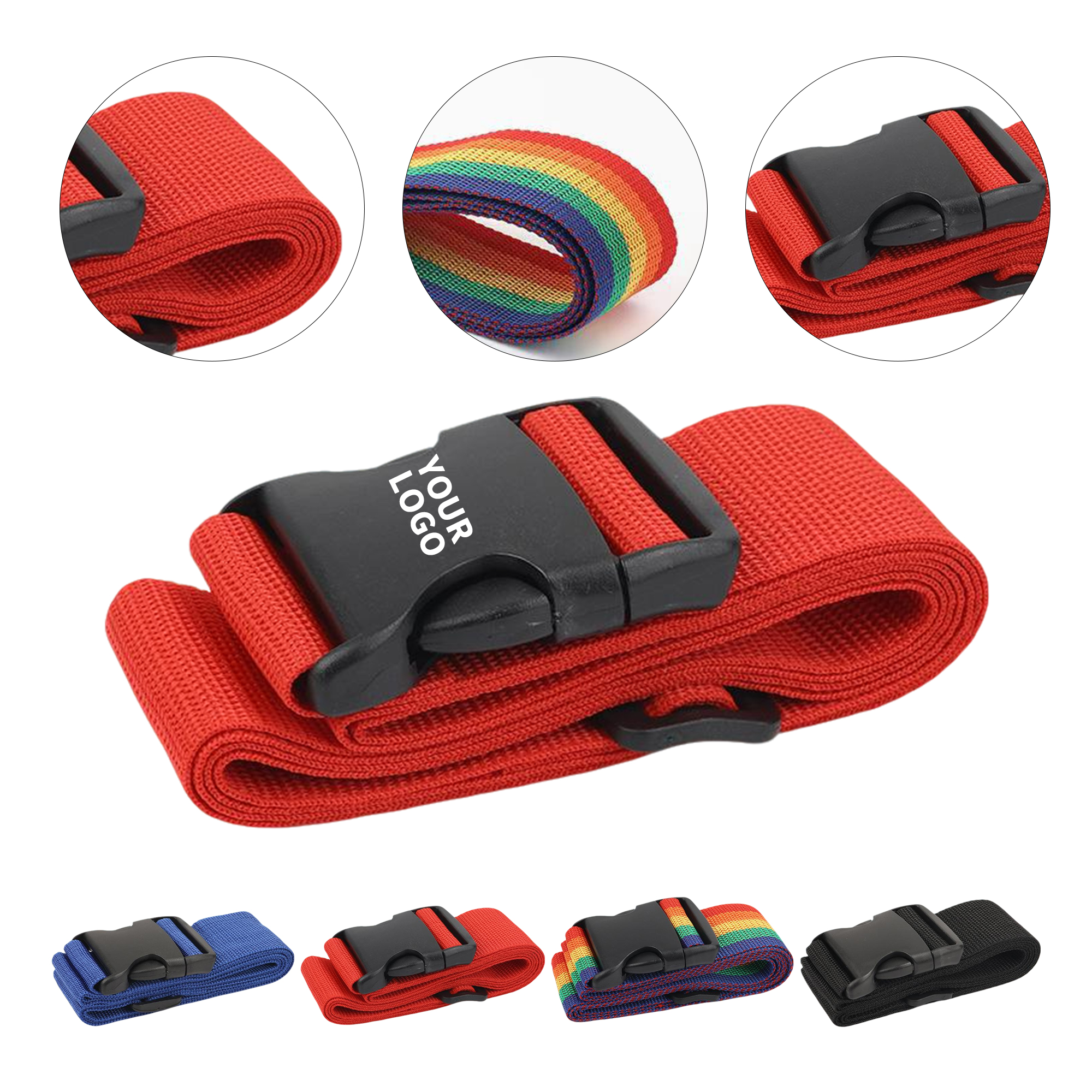 Adjustable Luggage Strap Suitcase Belt 72" Length 3
