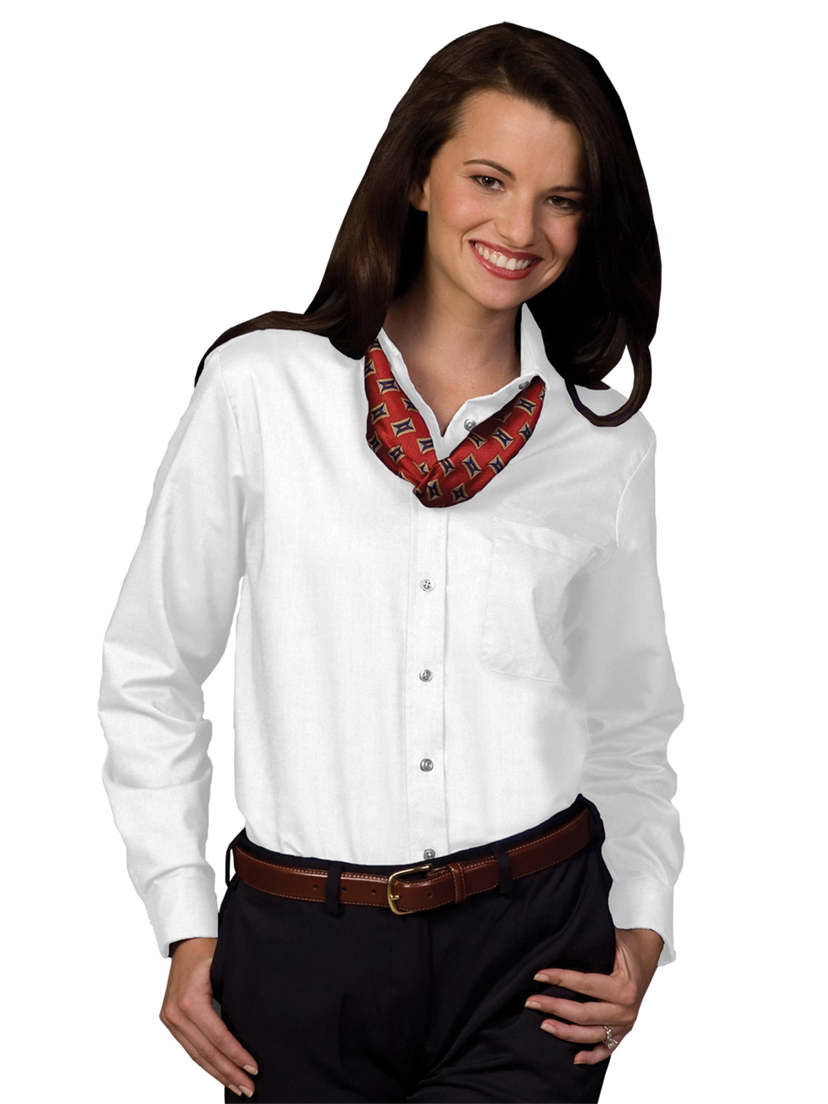 Edwards - Oxford - Women's Easy Care Top