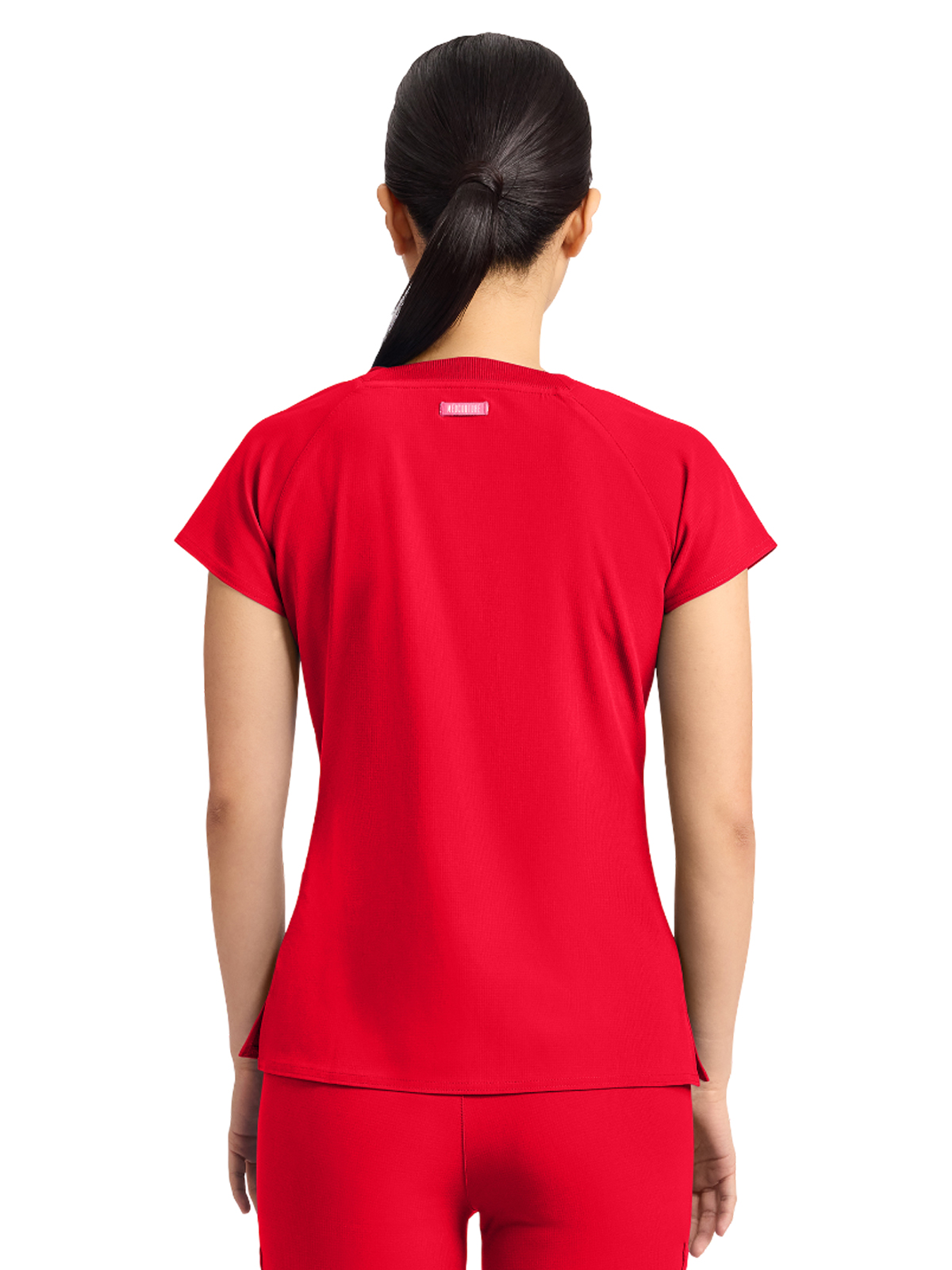 Med Couture - MC AMP - Women's 3-Pocket Square Neck Scrub Top 35