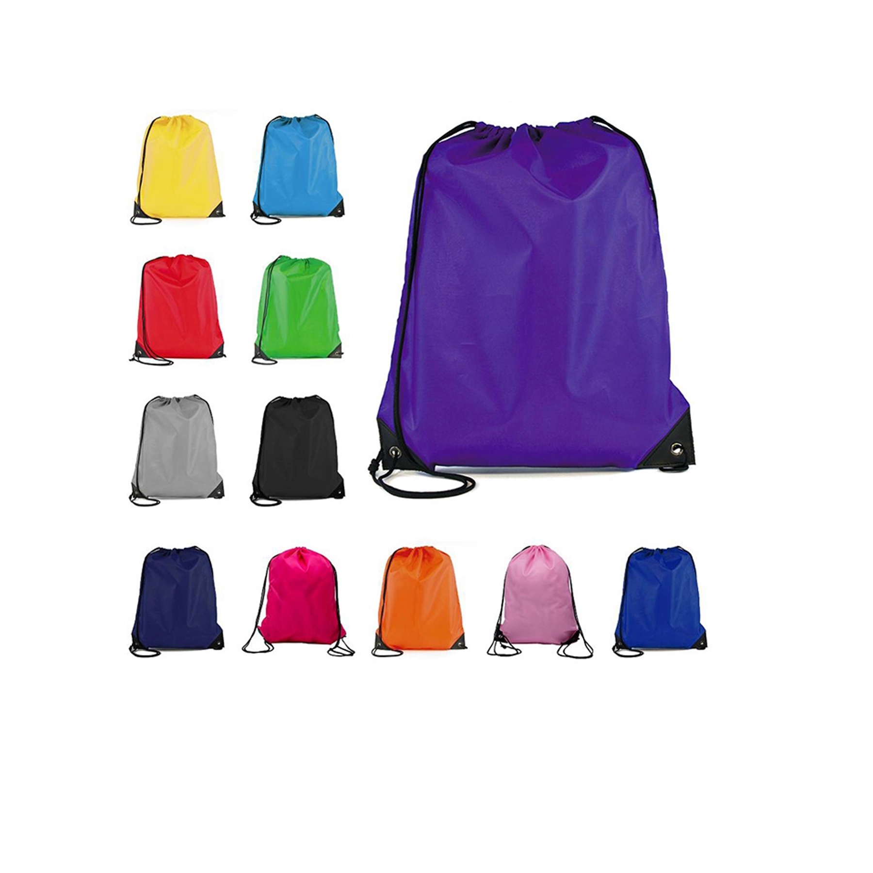 Economical Polyester Sports Backpack - Blank 3