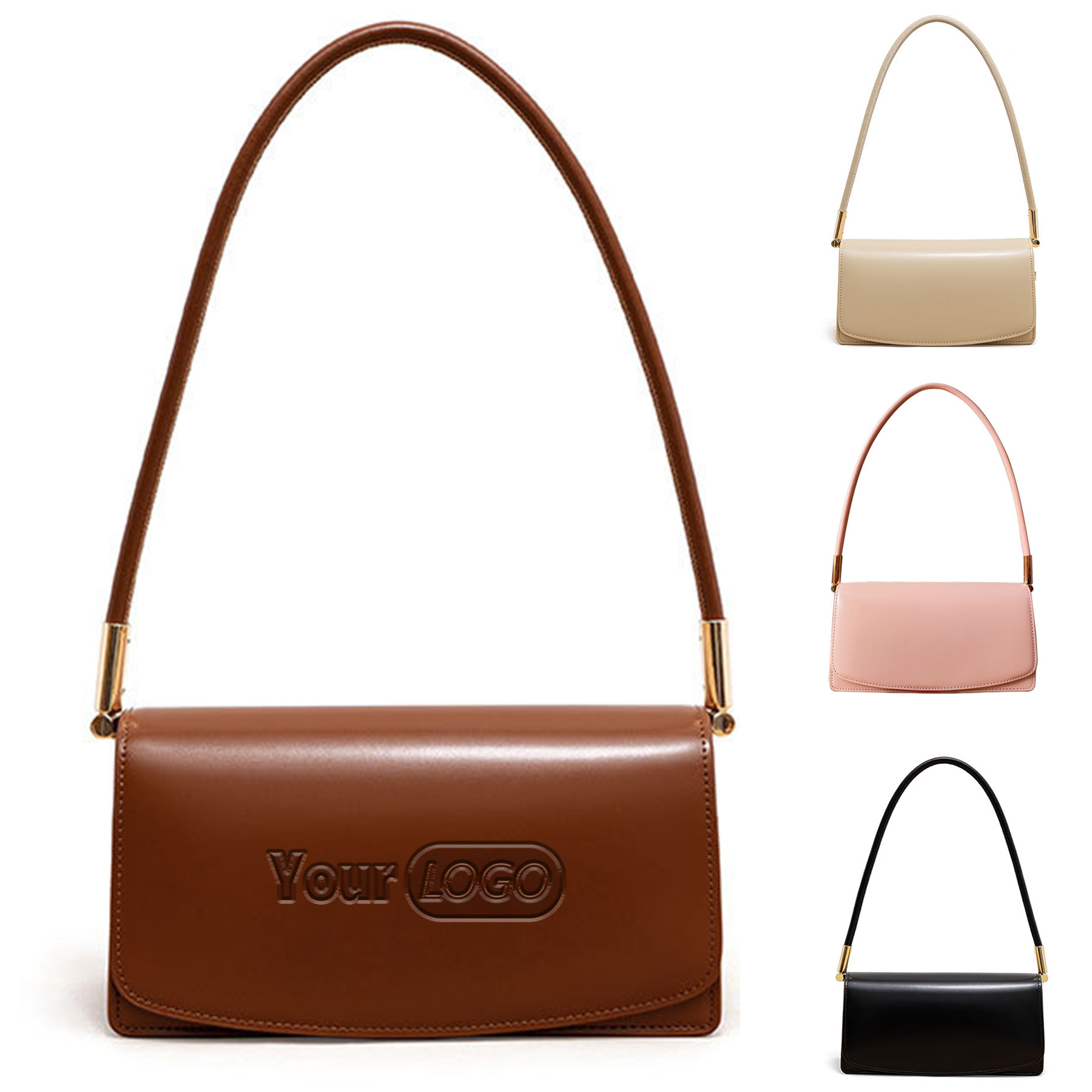 Genuine Leather Shoulder Bag for Women 2