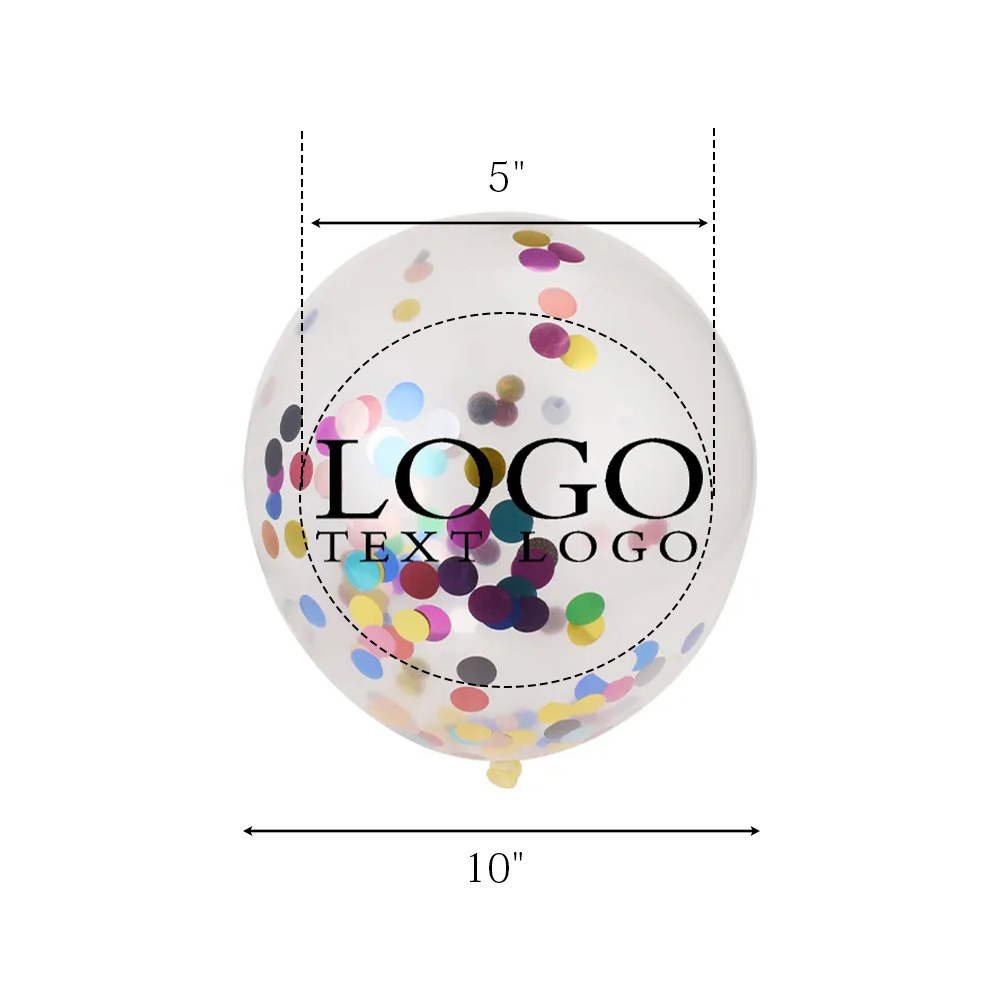 Transparent Latex Confetti Balloons 4