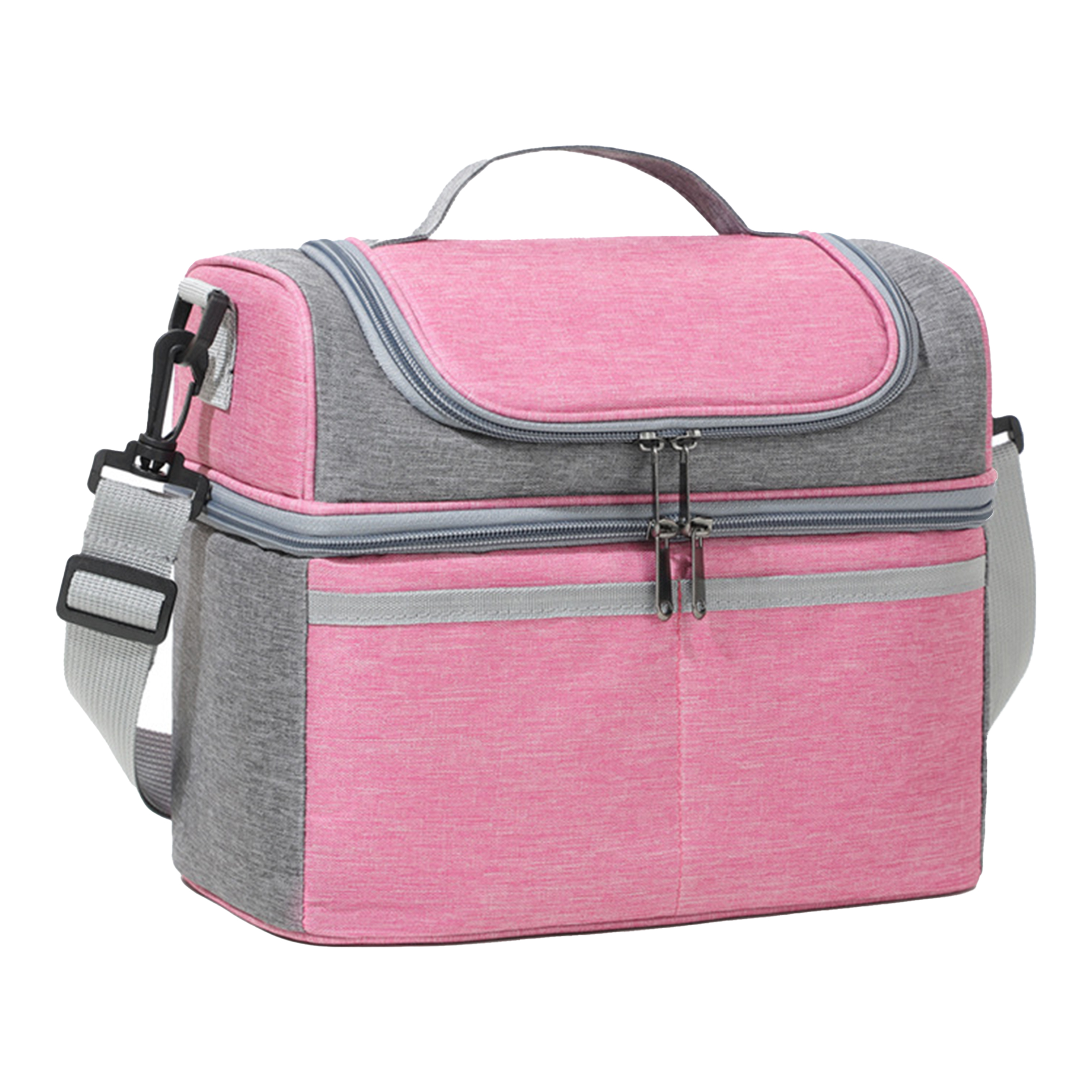 Oxford Portable Double-Layer Insulated Lunch Bag 5