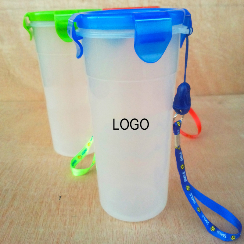 470mL Plastic Cup, Tumbler With Lid 1