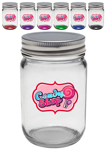 12 oz. Decorating Canning Mason Jars